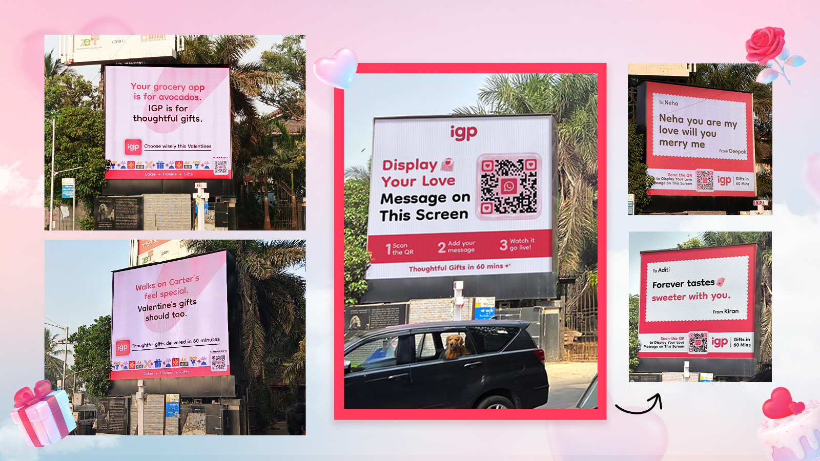 IGP Launches Mumbai’s First-Ever Two-Way Interactive Billboard to Redefine Valentine’s Day Gifting