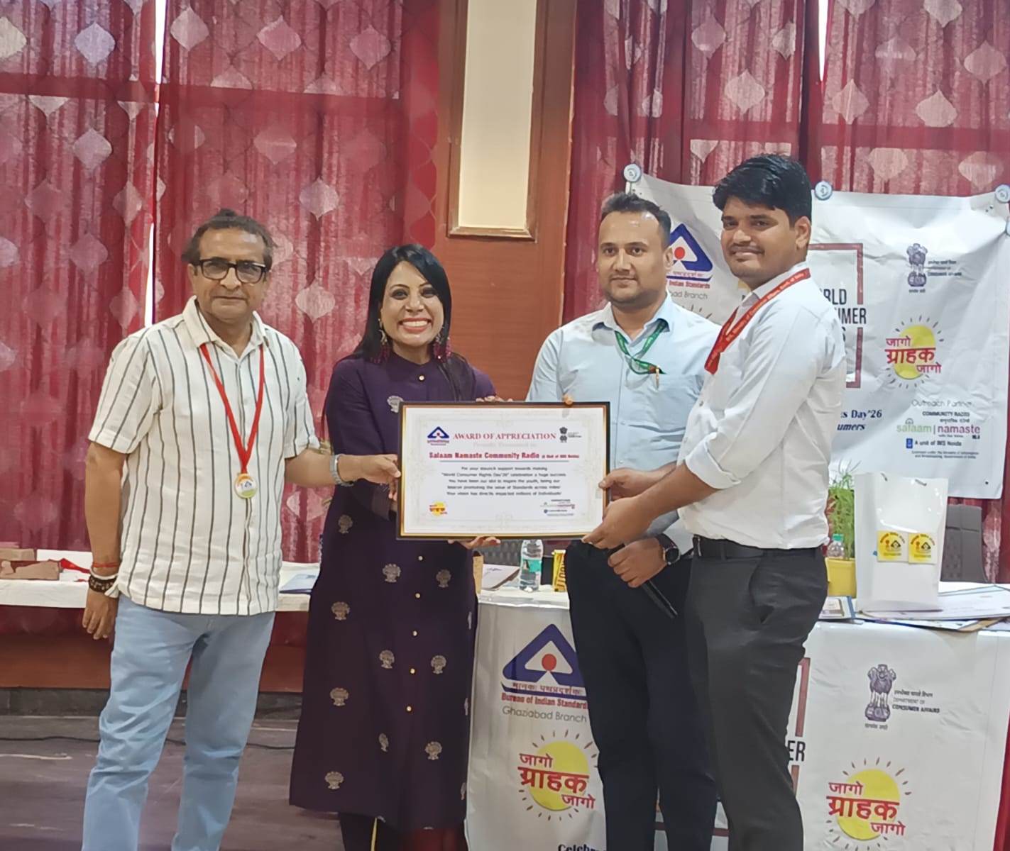 Salaam Namaste Community Radio Awarded for Promoting Community Awareness