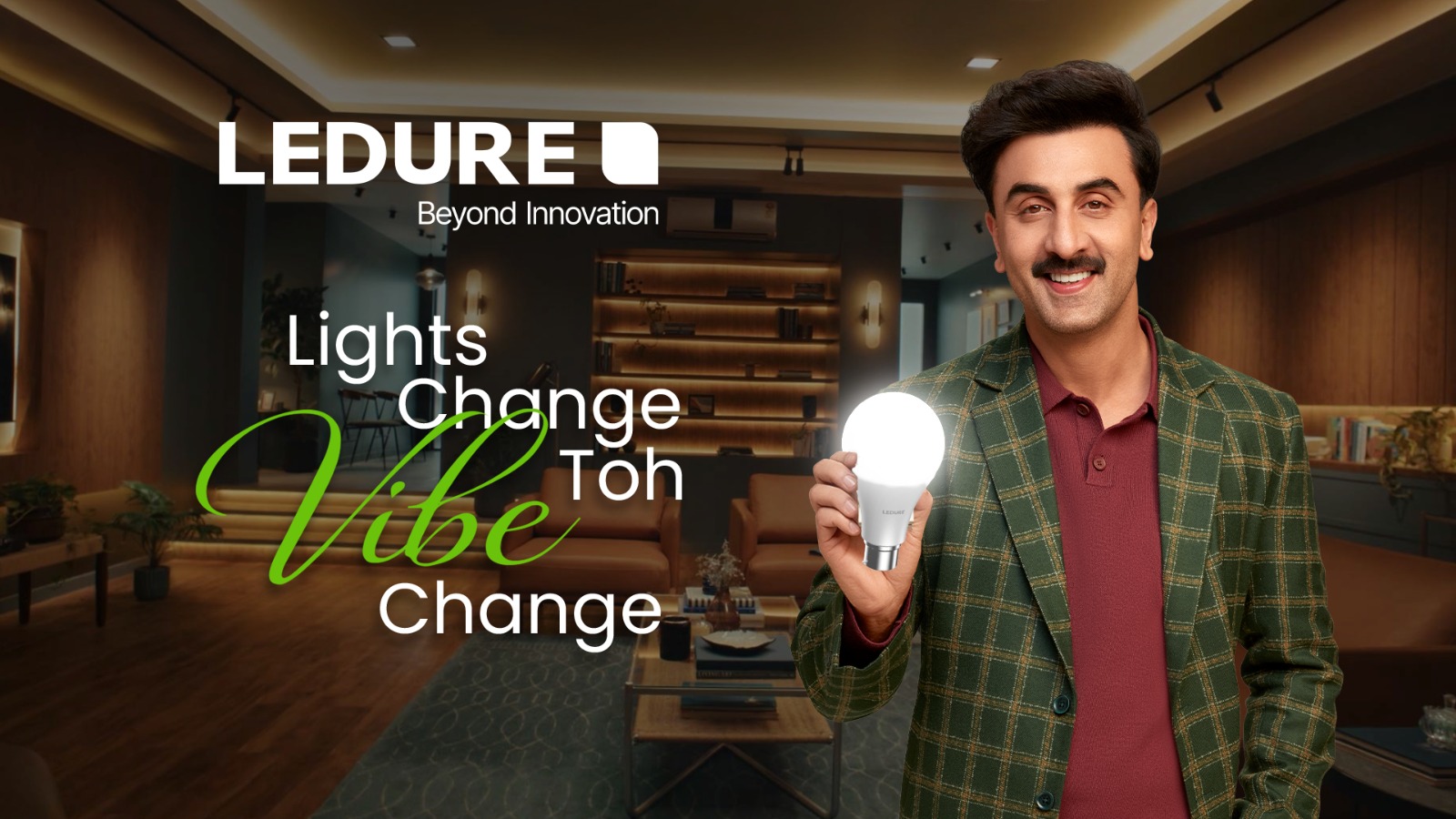 Ledure Lightings Limited Launches New TVC Campaign with Brand Ambassador Ranbir Kapoor