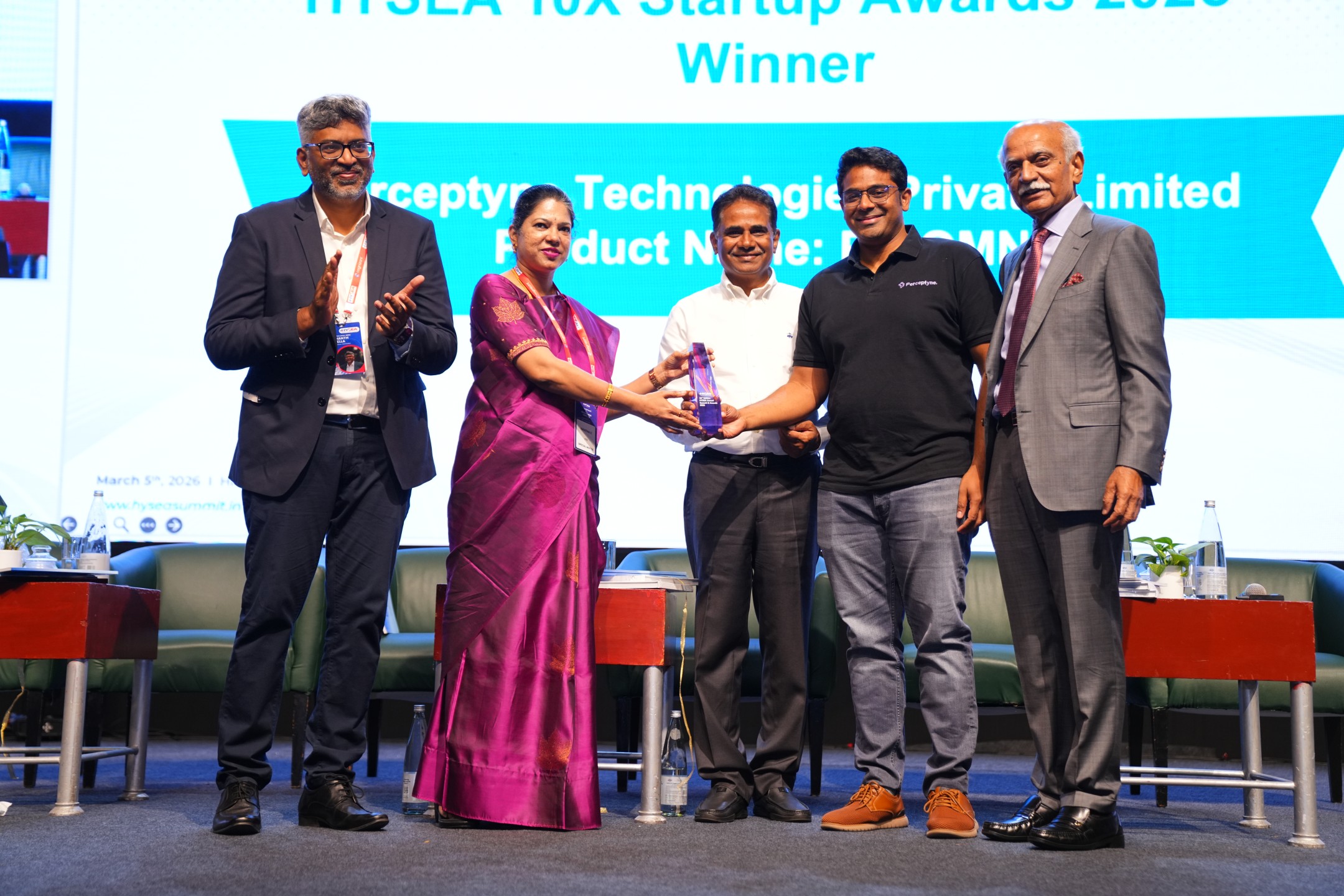 Perceptyne Robots Wins Startup and Product Innovation Award at HYSEA Annual Summit 2026