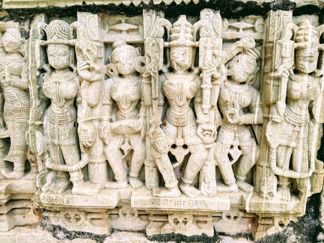 Carvings, Sculptures, and Symbolism in Temple Walls