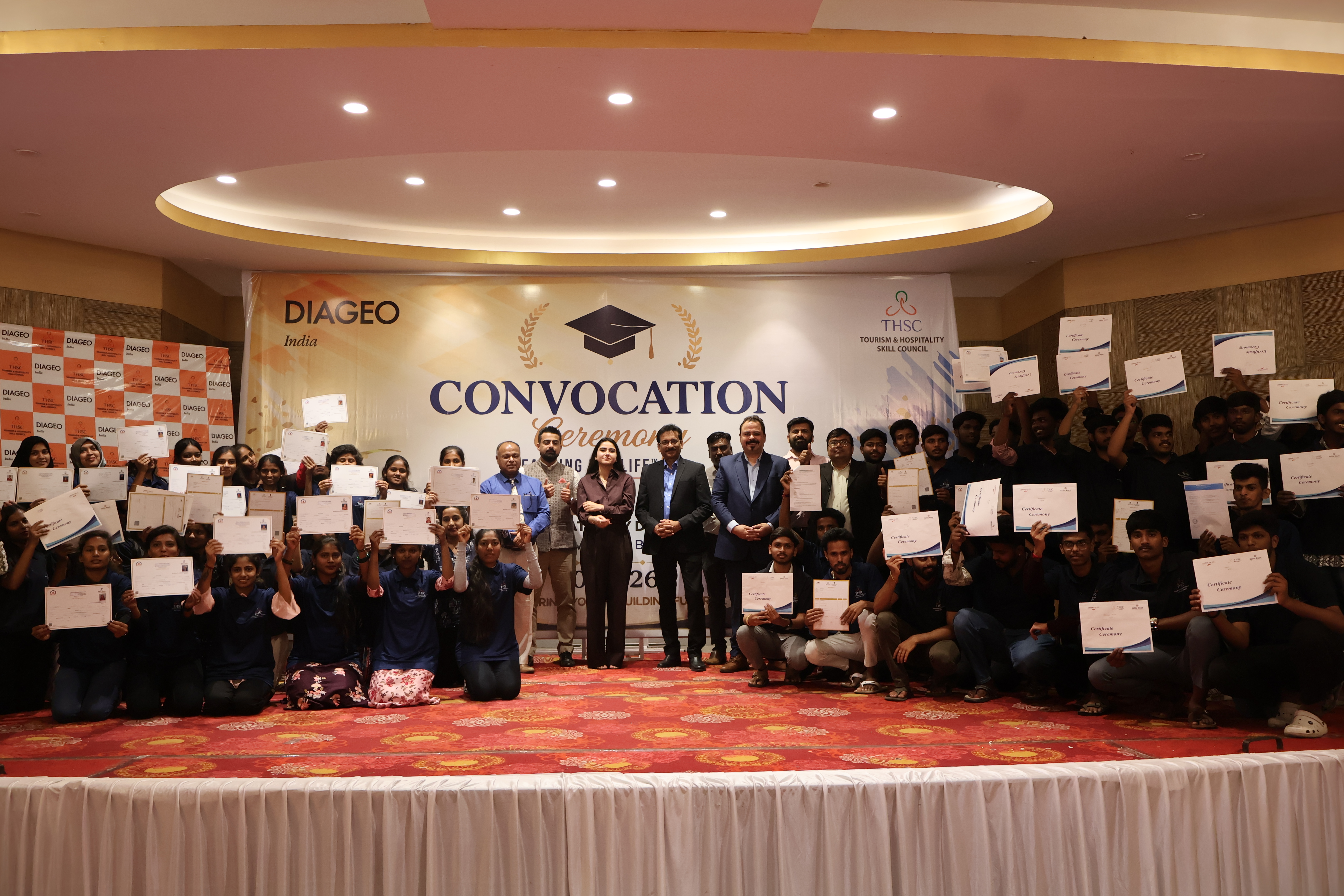 Diageo India&ndash;THSC Partnership Drives Hospitality Skilling, 300 Youth Graduate Under the &lsquo;Learning for Life&rsquo; Initiative