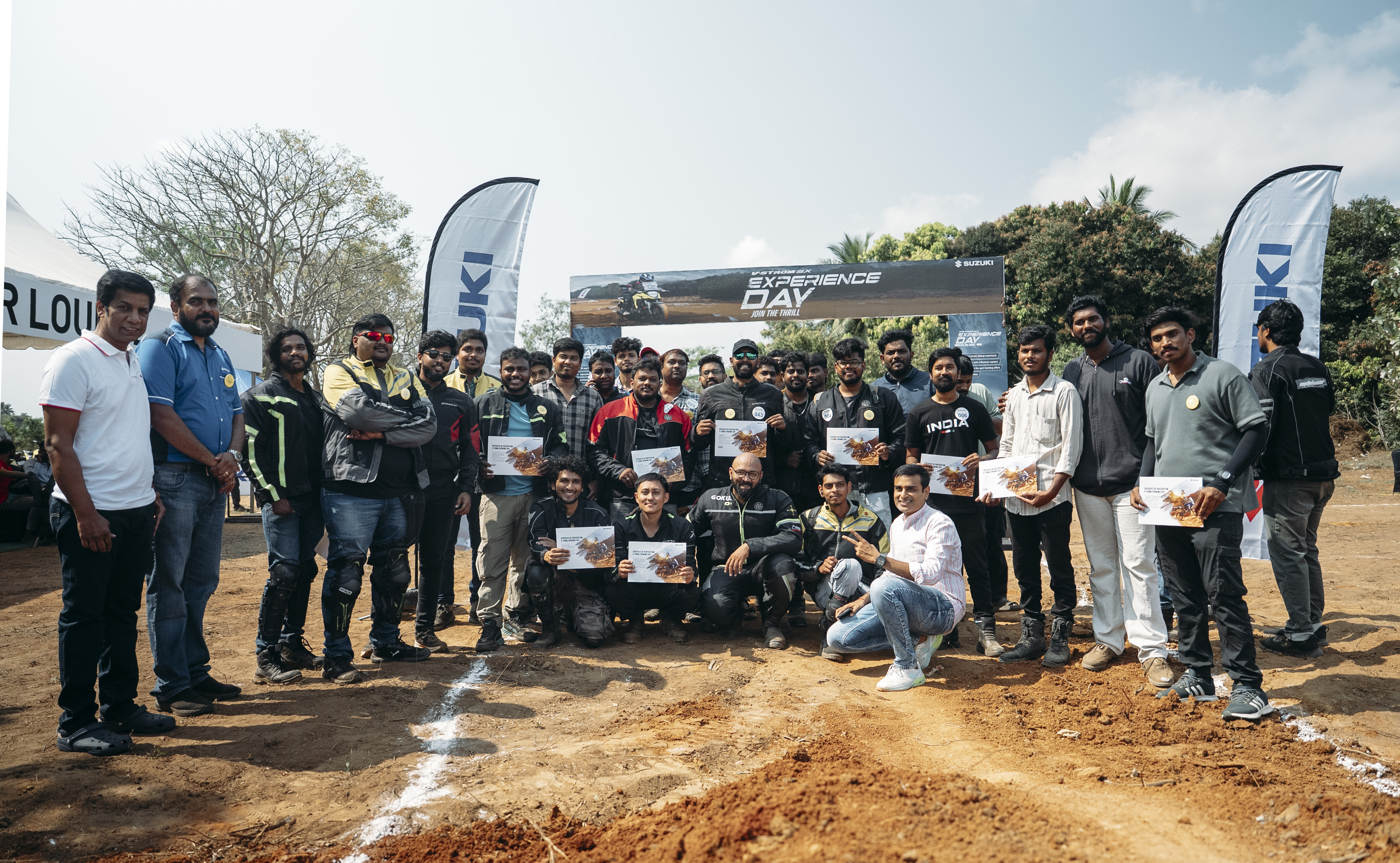 Suzuki Motorcycle India hosts the V-Strom SX Experience Day in Chennai
