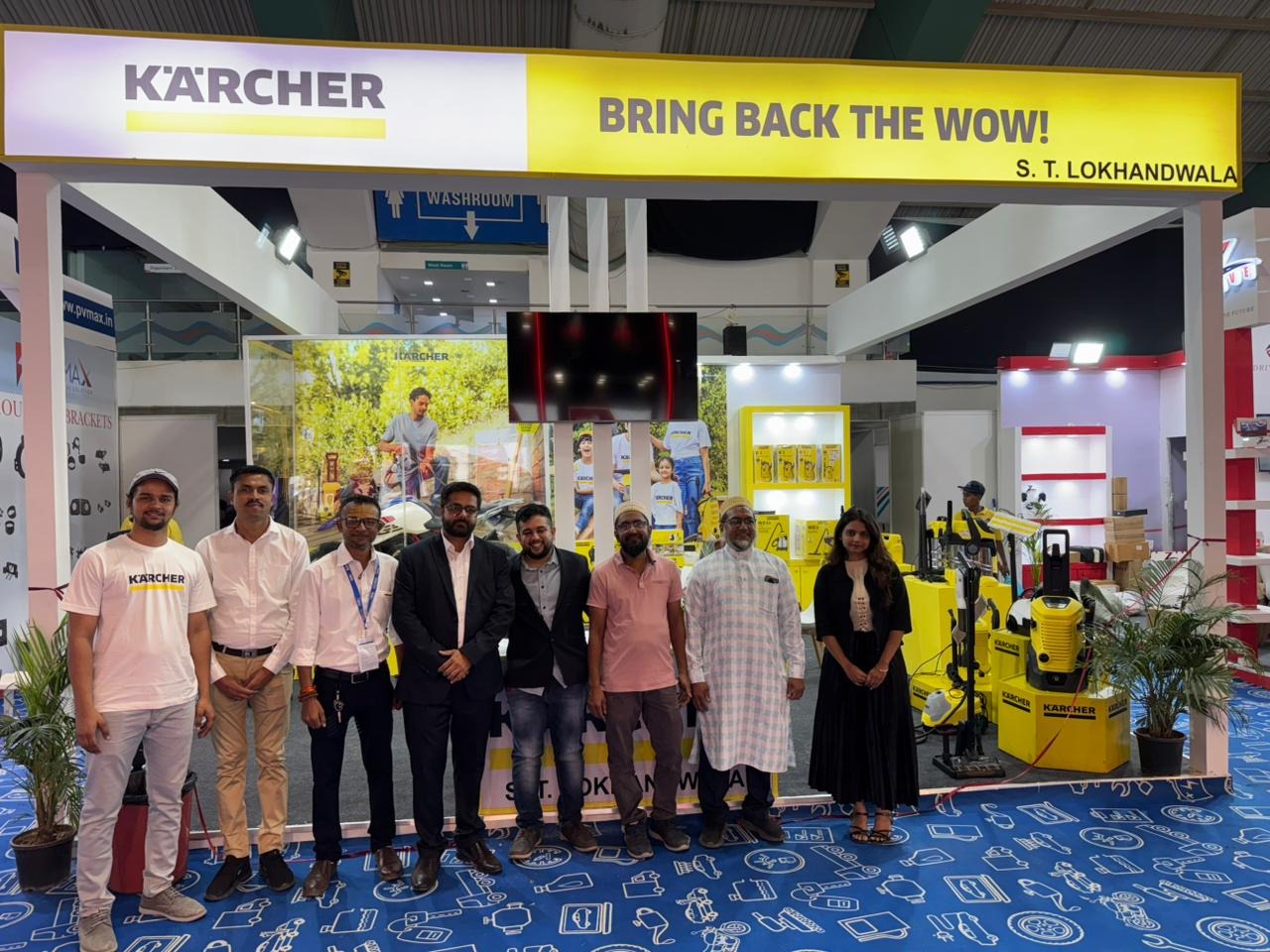 K&auml;rcher India Showcased Professional Cleaning Solutions at Surat International Auto Expo 2026