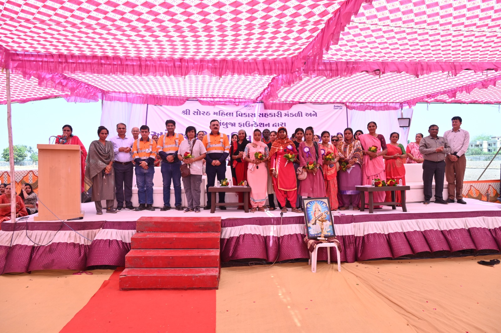 Ambuja Cements enables women&rsquo;s livelihood through e-auto initiative on International Women&rsquo;s Day at Ambujanagar