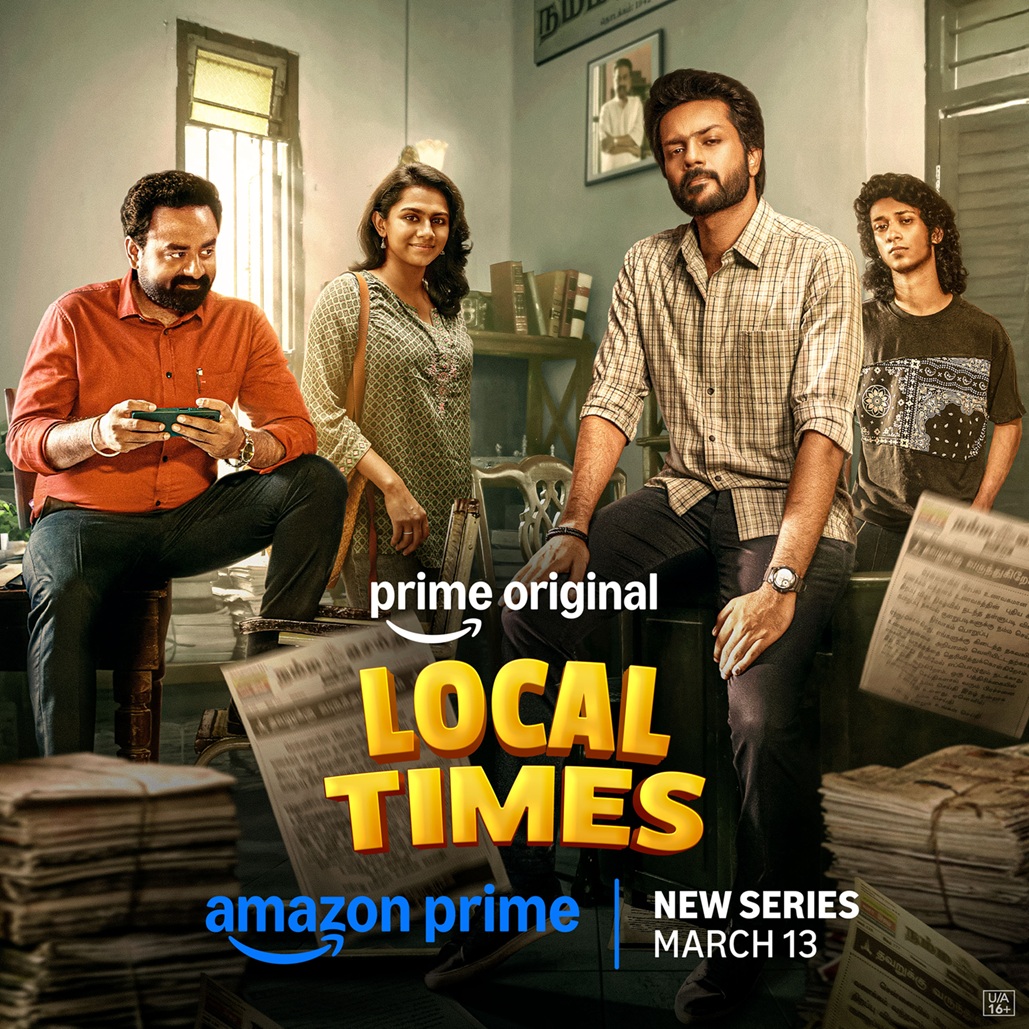 Prime Video Announces March 13 as the Global Premiere of Tamil Original Comedy-Drama Series&mdash;Local Times with a Rib-Tickling Trailer