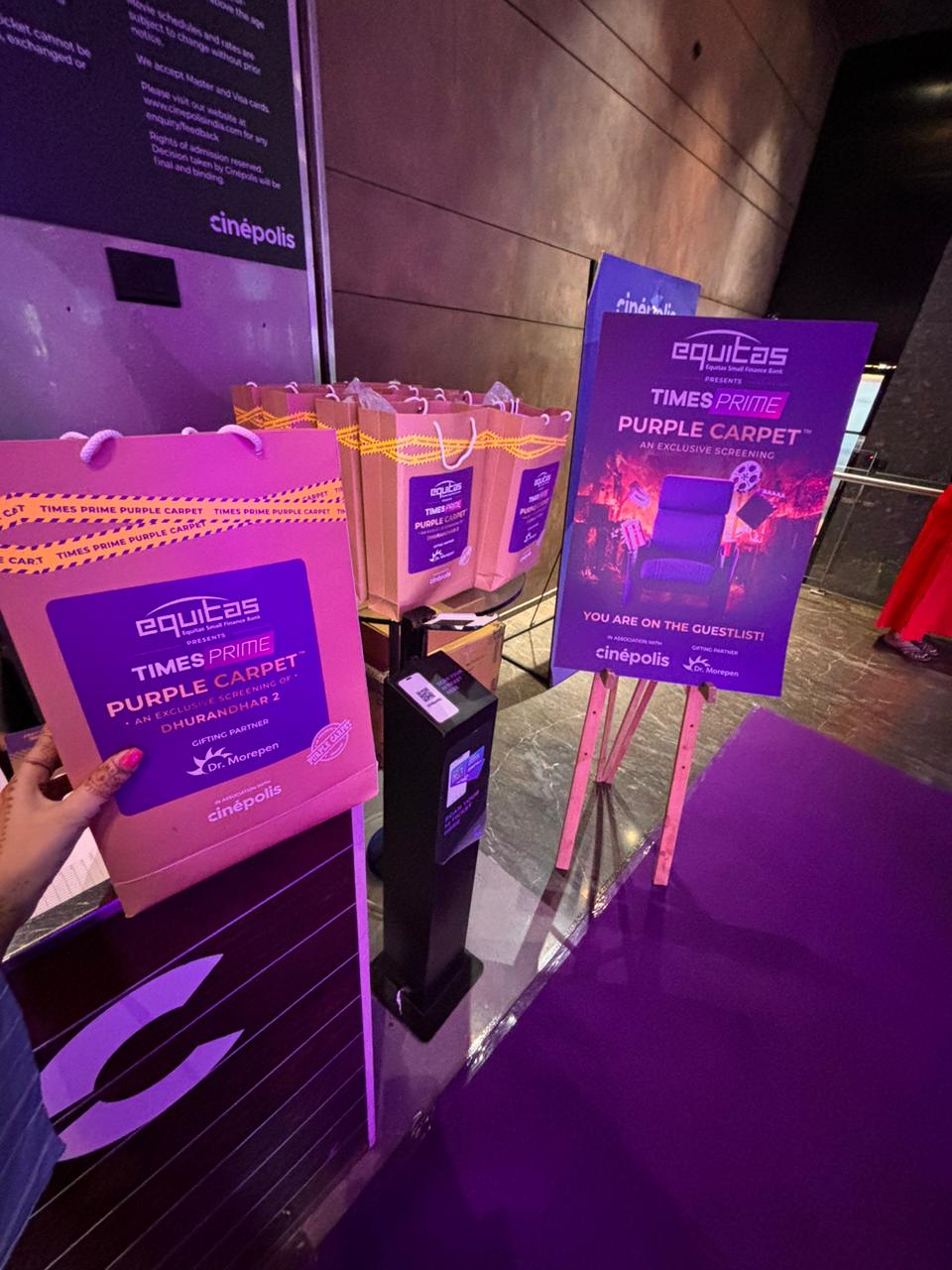 Times Prime and Equitas Small Finance Bank Host a Star-Studded Purple Carpet Premiere for &lsquo;Dhurandhar The Revenge&rsquo;