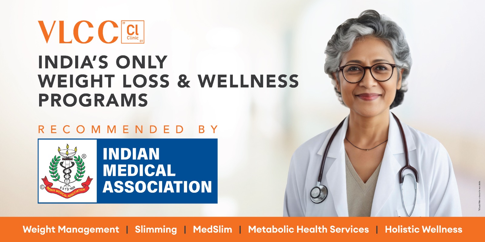 VLCC Becomes The First Wellness Brand to Receive Indian Medical Association recommendation for Weight Management & Metabolic Wellness