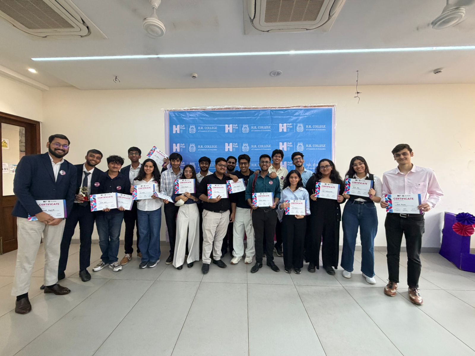 H.R. College of Commerce & Economics Hosts Hult Prize On-Campus Round 2026