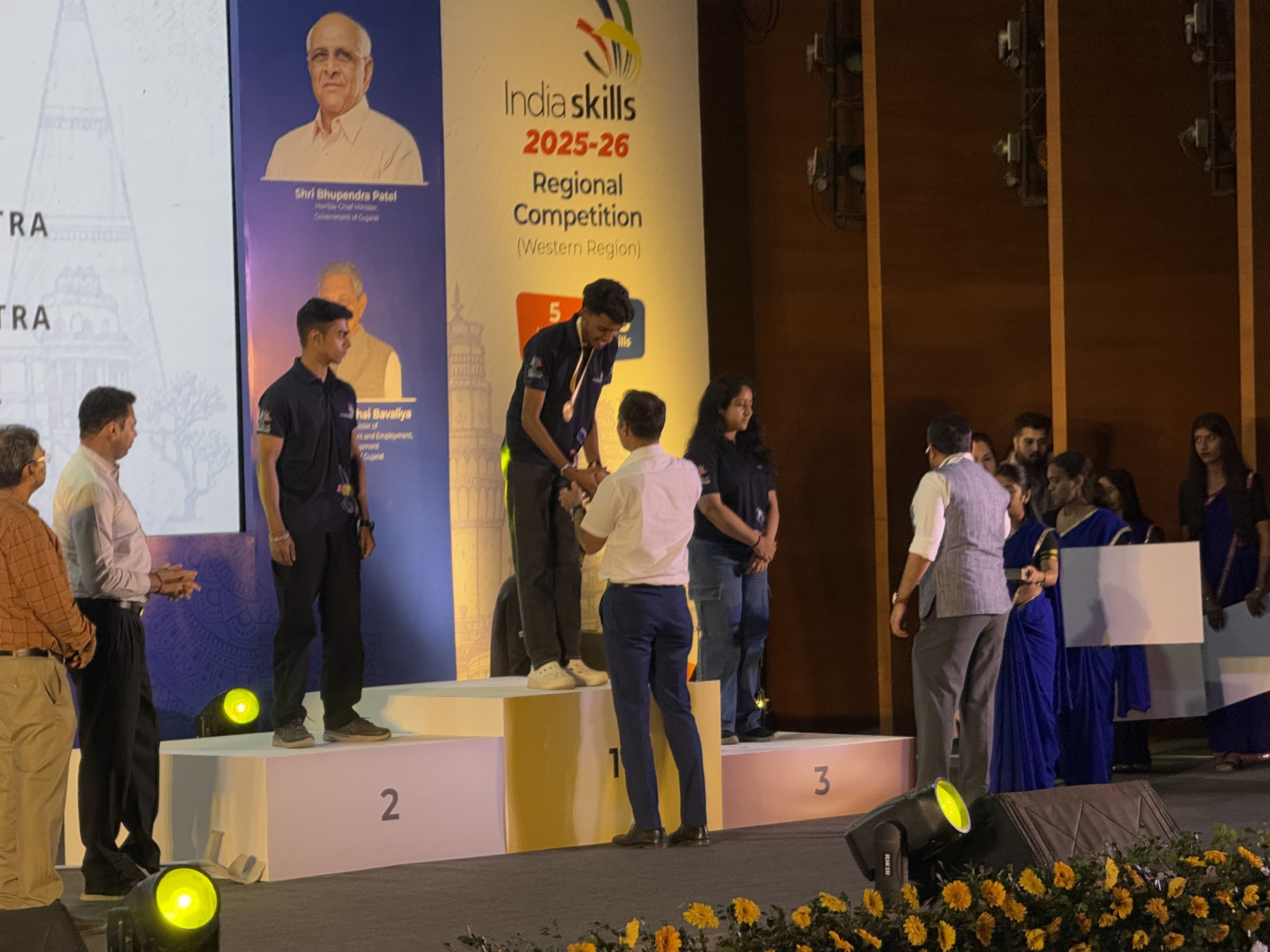 Mr. Harsh Pawar wins Gold in 3D Digital Game Art at IndiaSkills Regional Competition; and Ms. Samruddhi Thombre secures full-time role with Galleri5