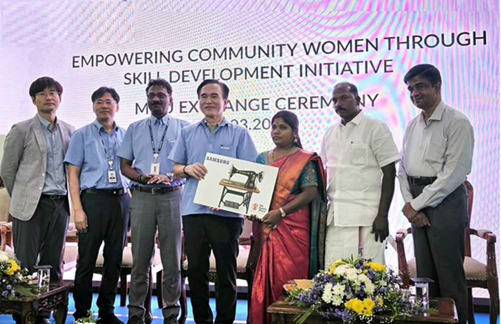 Samsung Expands Women’s Livelihood Support in Tamil Nadu