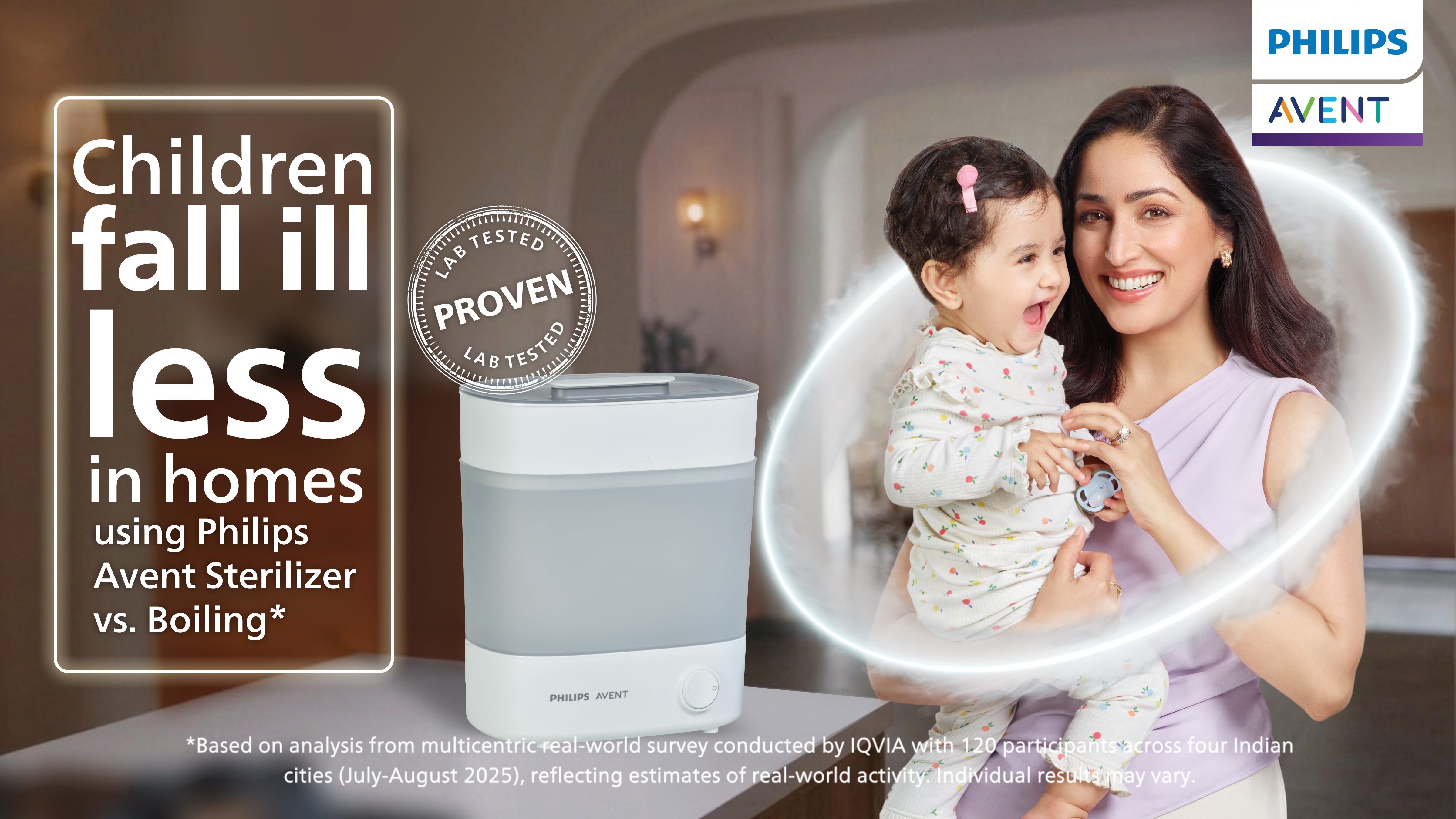 Philips Avent Launches Sterilization Campaign, Appoints Yami Gautam Dhar as Brand Ambassador