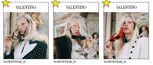 Valentino Eyewear Introduces Its Spring/Summer 2026 Line