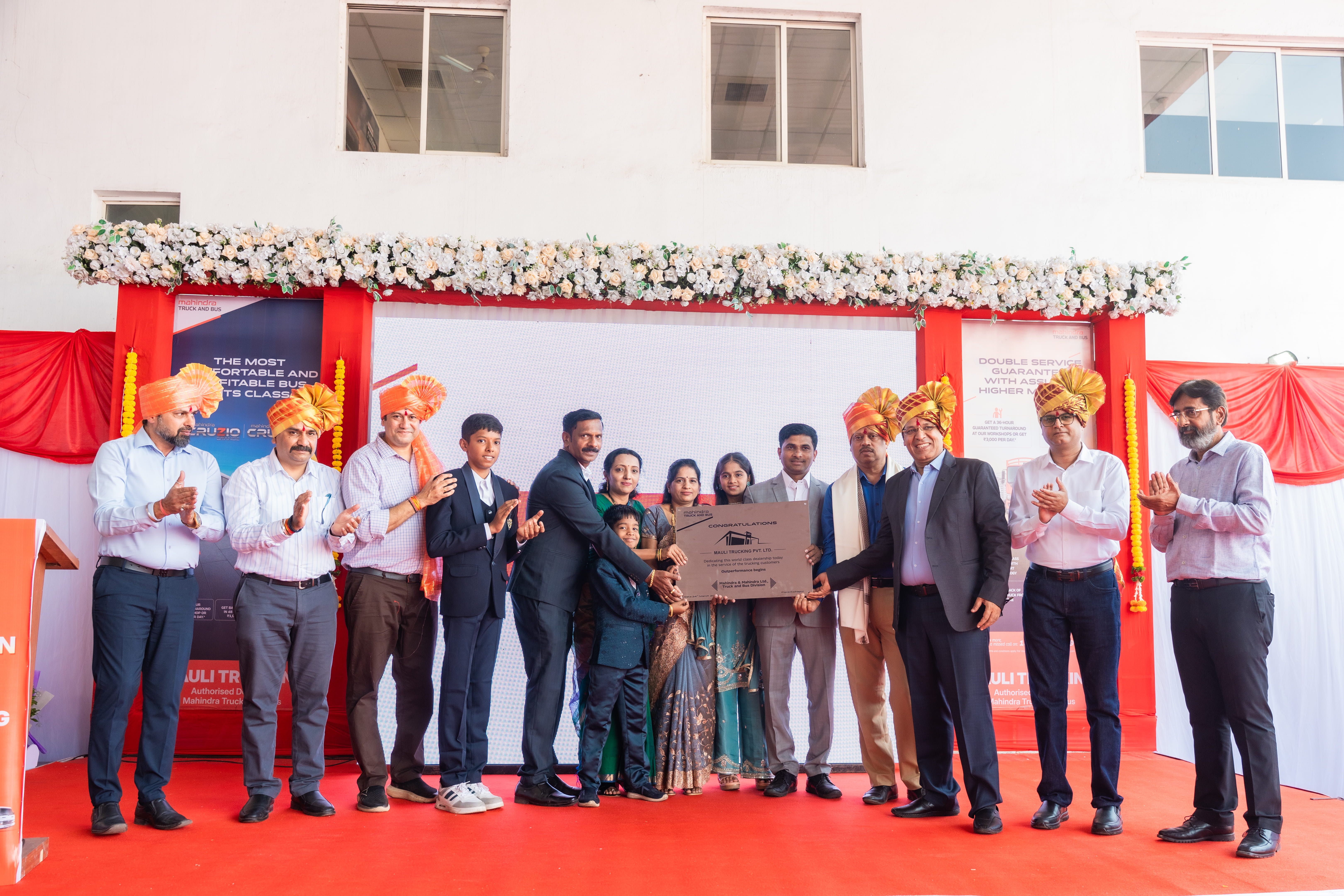 Mahindra Strengthens its presence in Maharashtra with a new State-of-the-art Truck and Bus dealership in Kolhapur