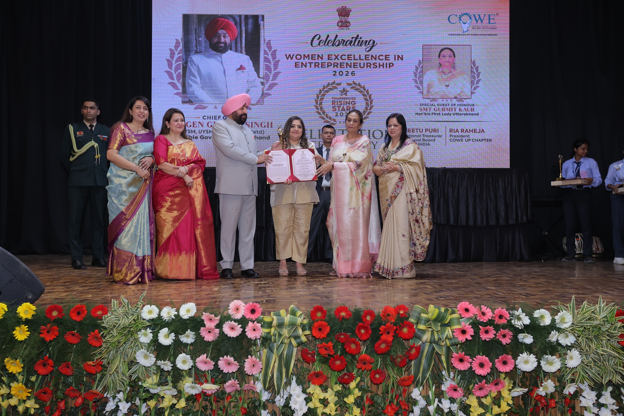 Shikha Bhasin of Madihah Homes Felicitated at International Women&rsquo;s Day Ceremony by Uttarakhand Governor