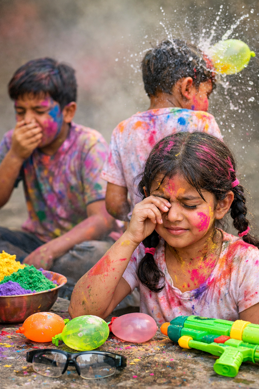 Hidden Dangers Behind Holi Colors: Wockhardt Expert Warns Parents to Protect Children from Serious Health Risks
