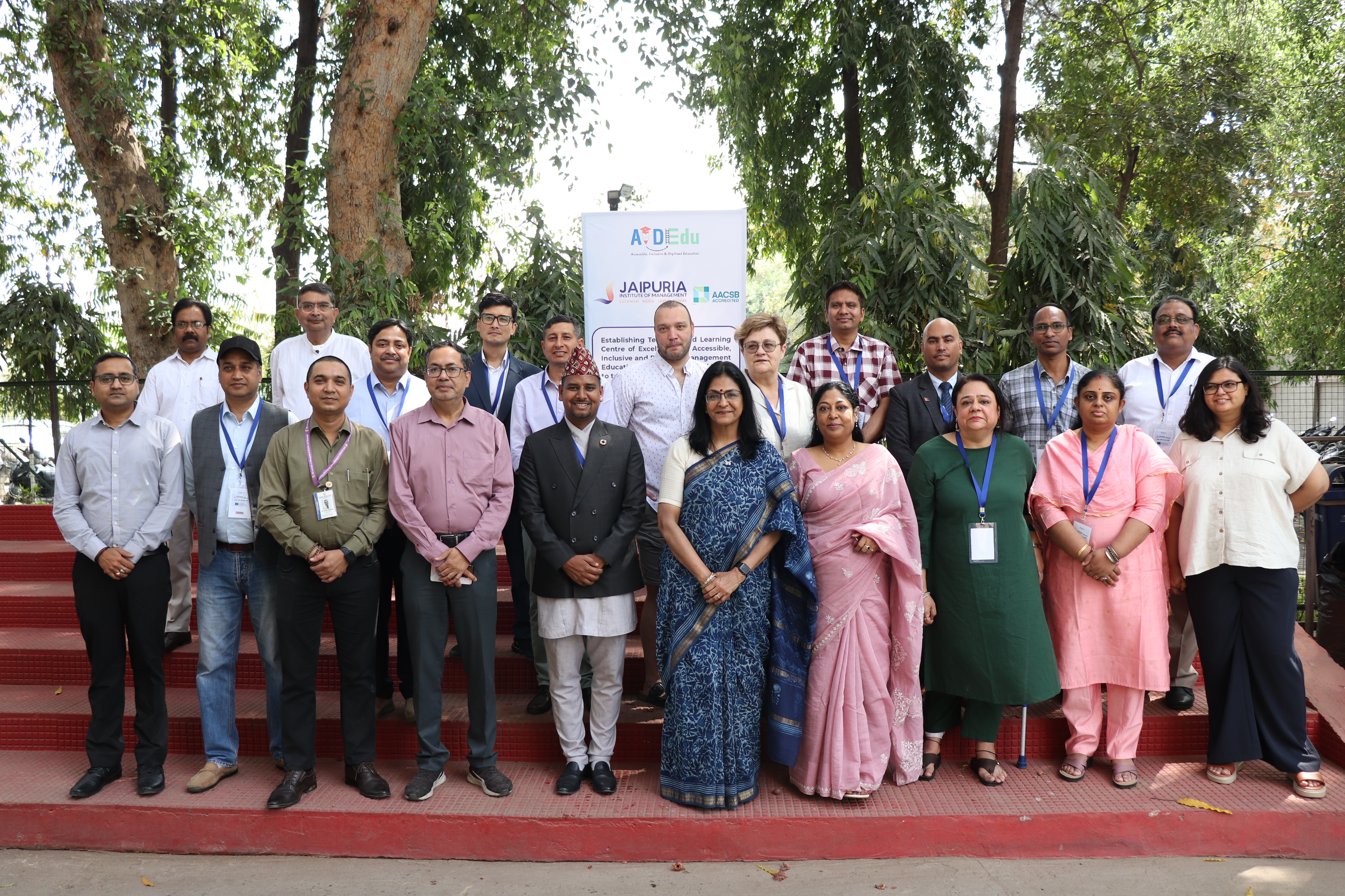 Jaipuria Institute of Management, Lucknow Hosts International Delegation under Erasmus and AIDEdu Project