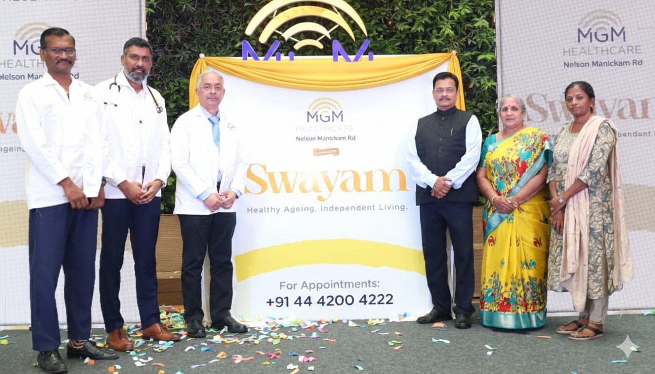 MGM Healthcare Launches &lsquo;Swayam&rsquo;, Chennai&rsquo;s First Comprehensive Geriatric Program with a Dedicated Helpline Support for Seniors