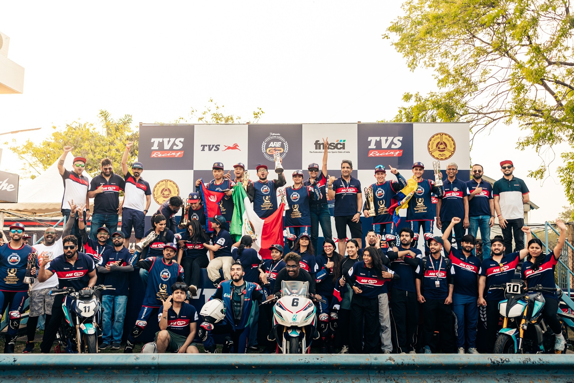 TVS Racing Concludes First International Season of Apache Racing Experience GP