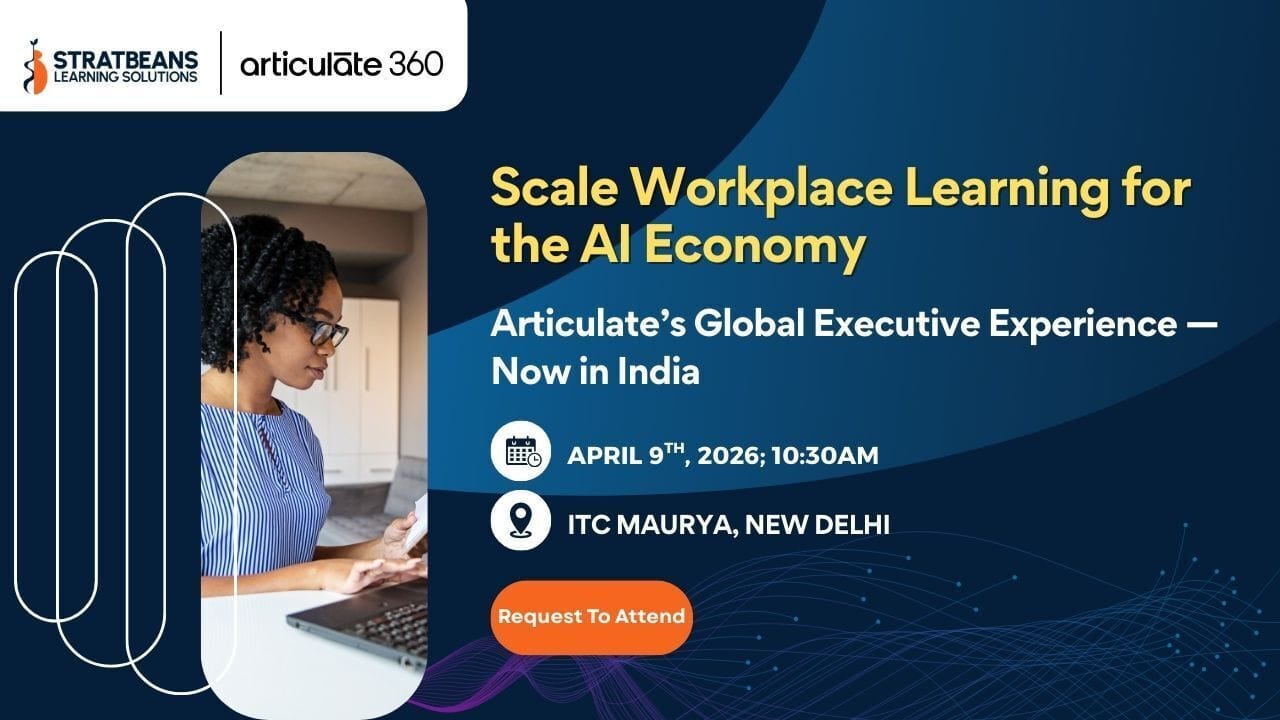 Stratbeans and Articulate Host AI-Driven Workplace Learning Event in India