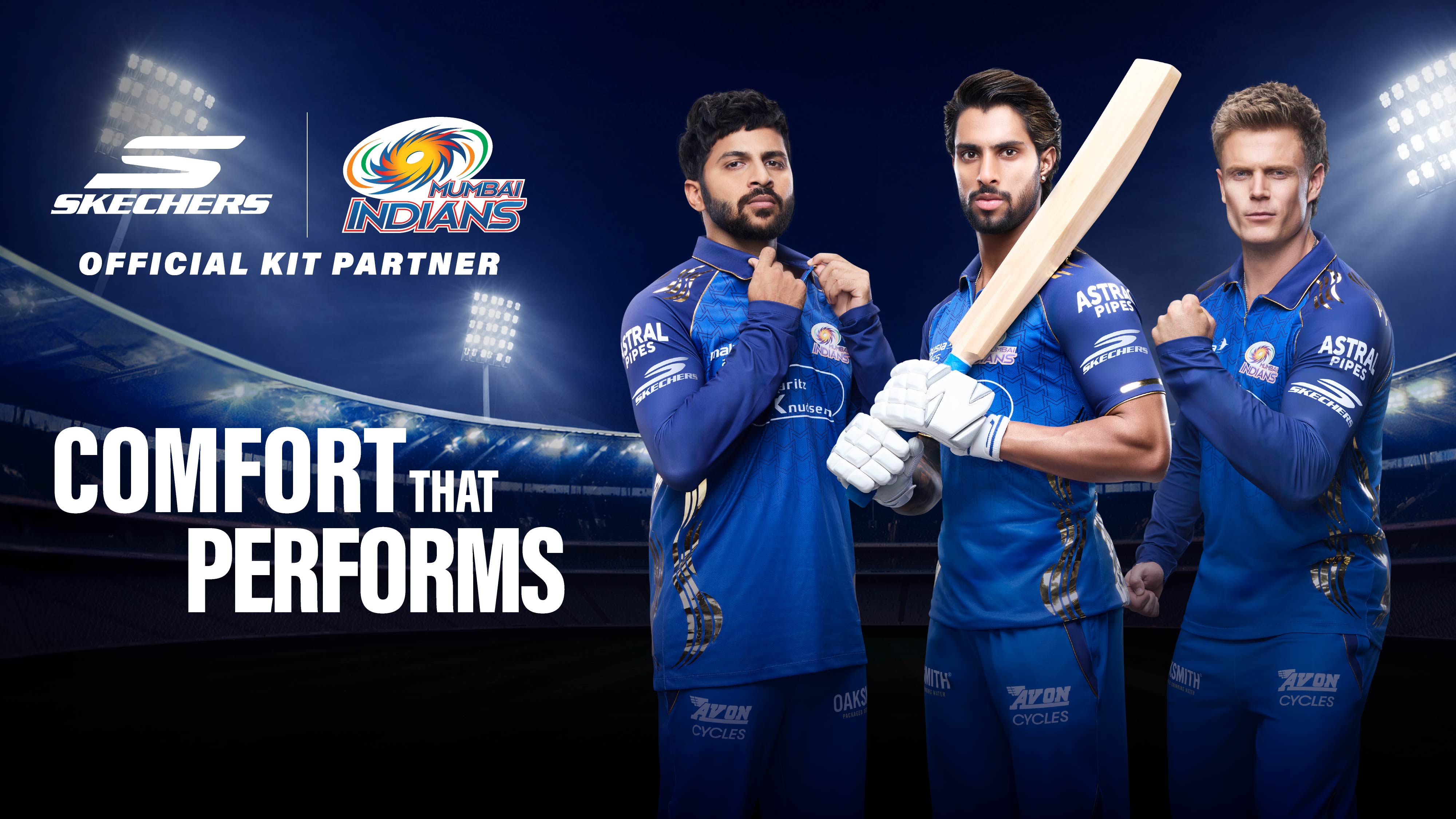 Skechers Partners with Mumbai Indians for Season Three, Celebrating Champions