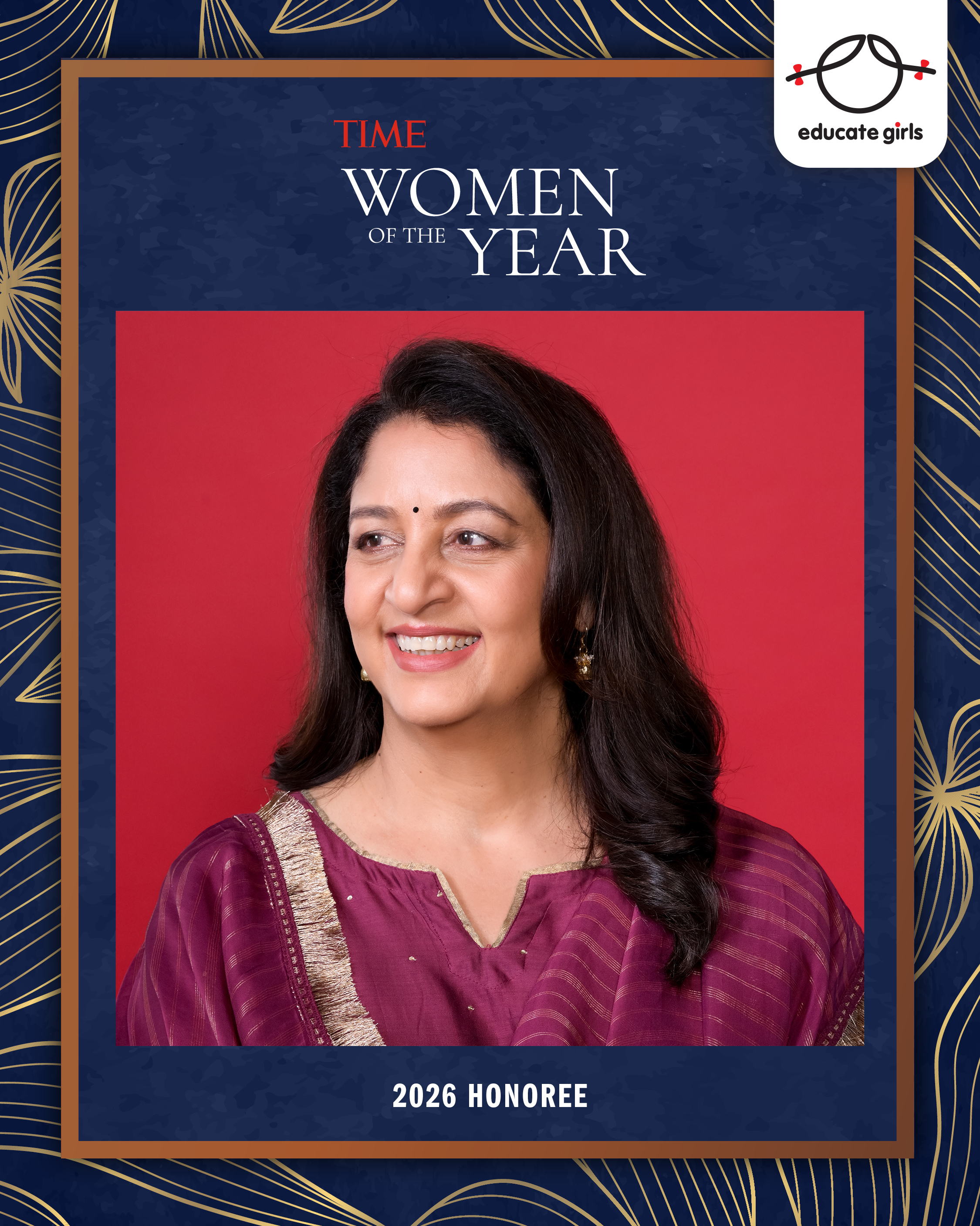 Safeena Husain named to TIME Women of the Year 2026 list