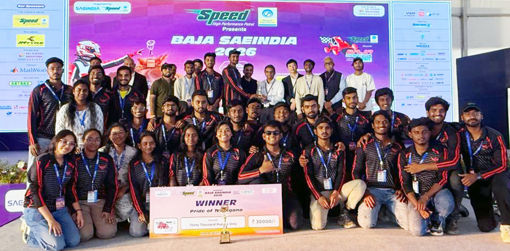 BAJA SAEINDIA 2026 Final Racing Buggy Competitions Conclude Successfully
