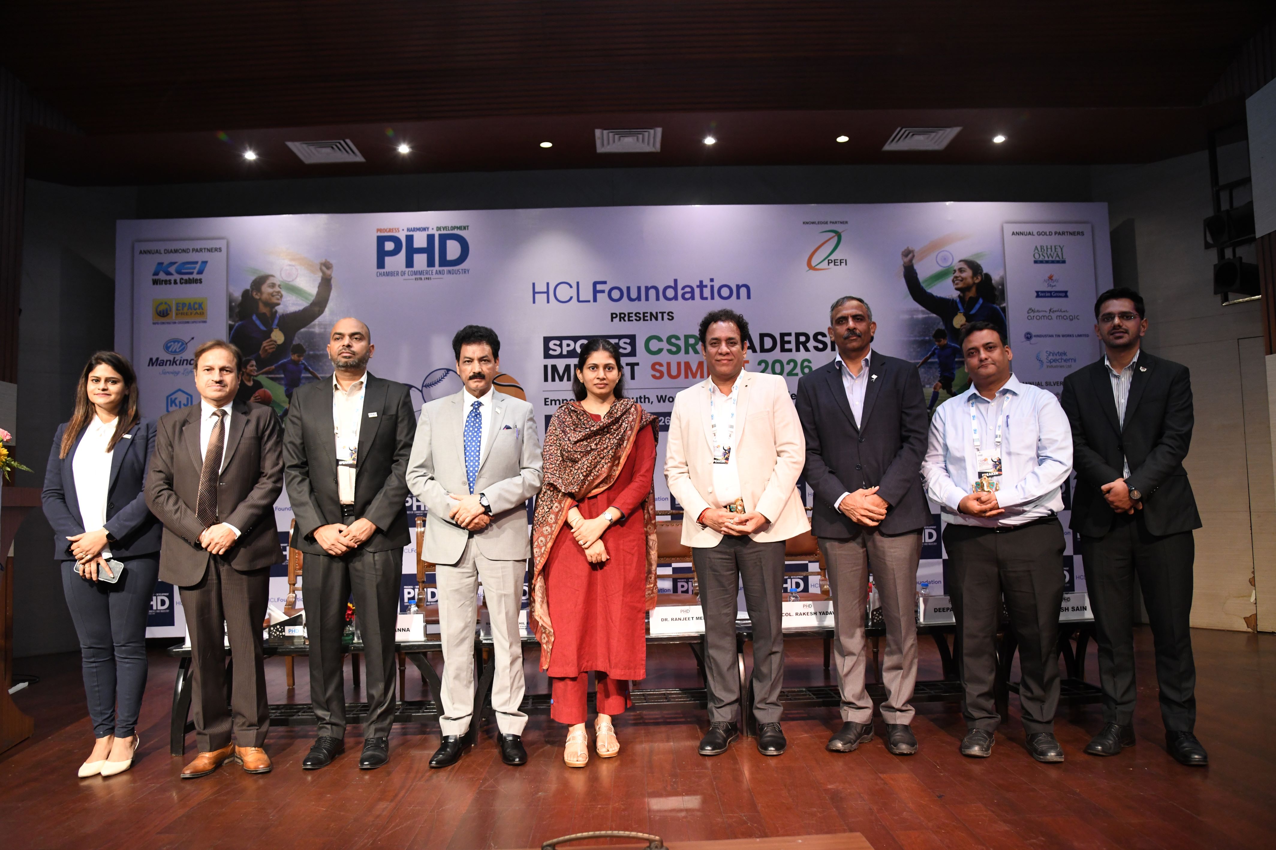 Smt. Raksha Khadse at PHDCCI Sports CSR Leadership Impact Summit