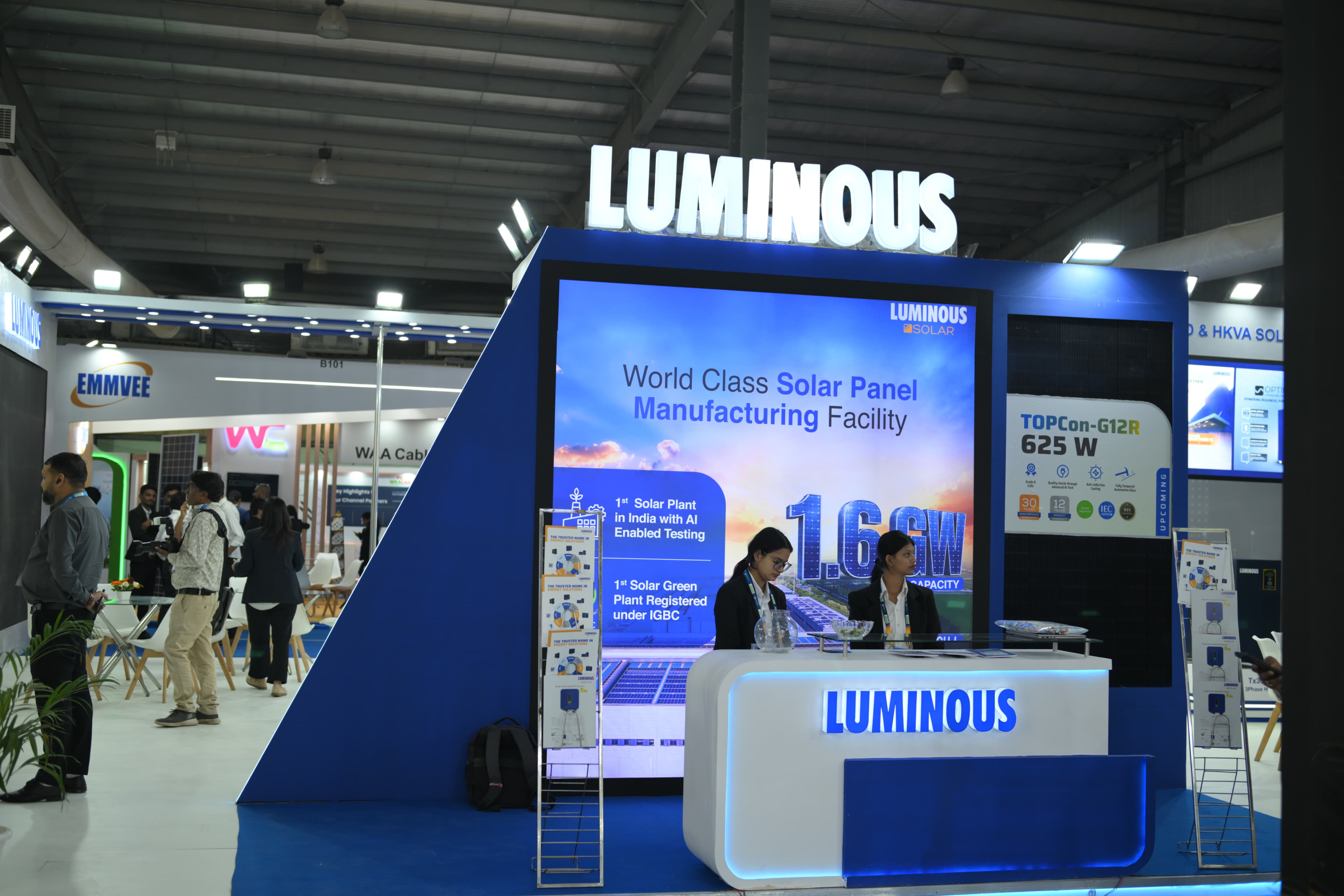 Luminous Power Technologies Showcases its Complete Solar and Energy Storage Portfolio at Intersolar India 2026