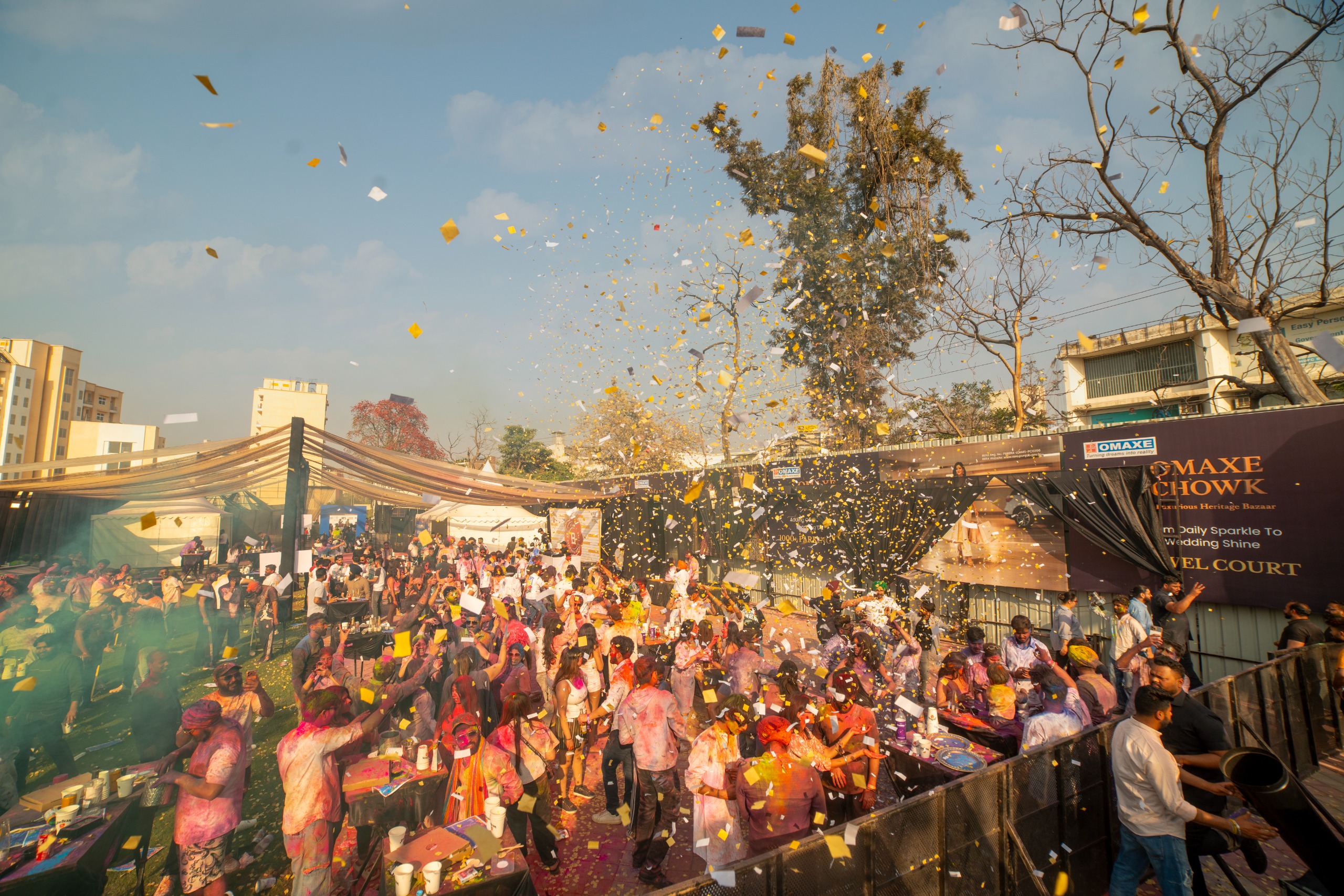 Omaxe Curates Ludhiana&rsquo;s First Holi Sundowner, Draws Enthusiastic Response