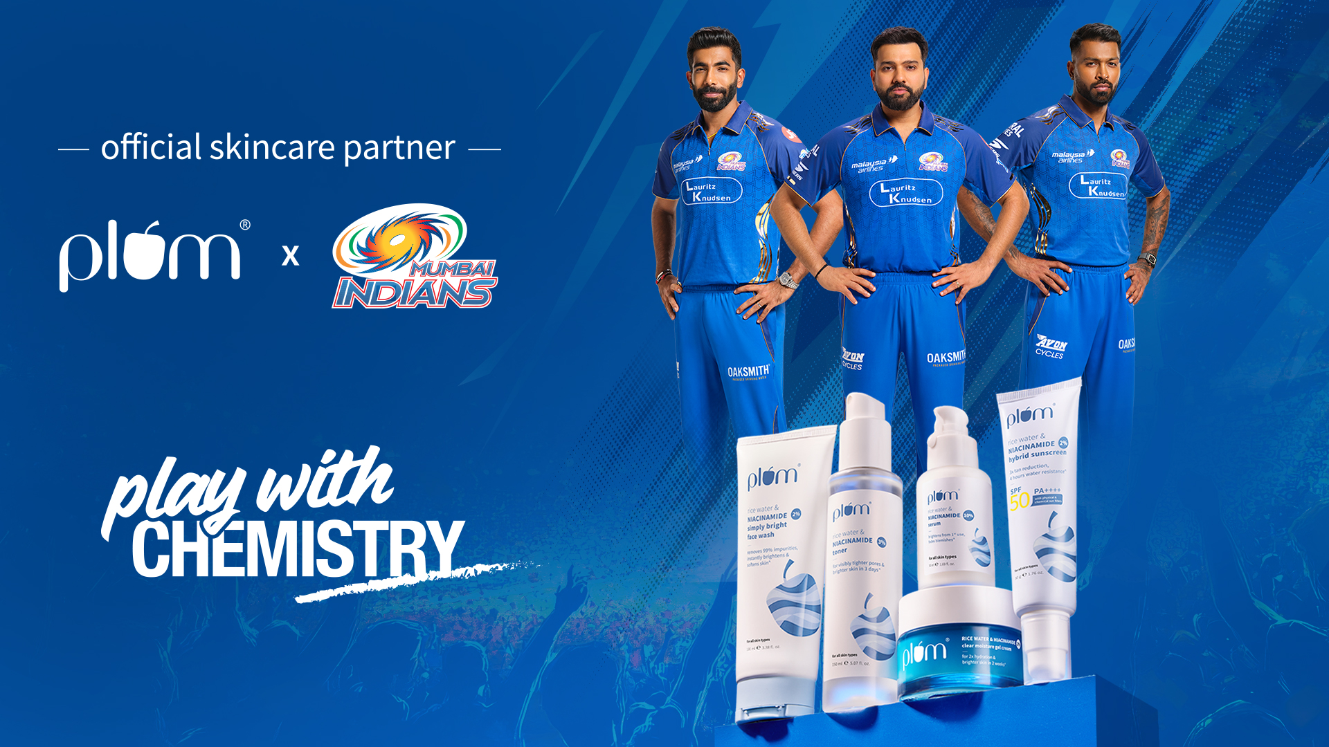 Plum & Mumbai Indians, a partnership to play with chemistry