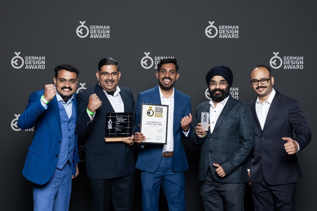 V-Guard Wins Global Accolade at German Design Award 2026