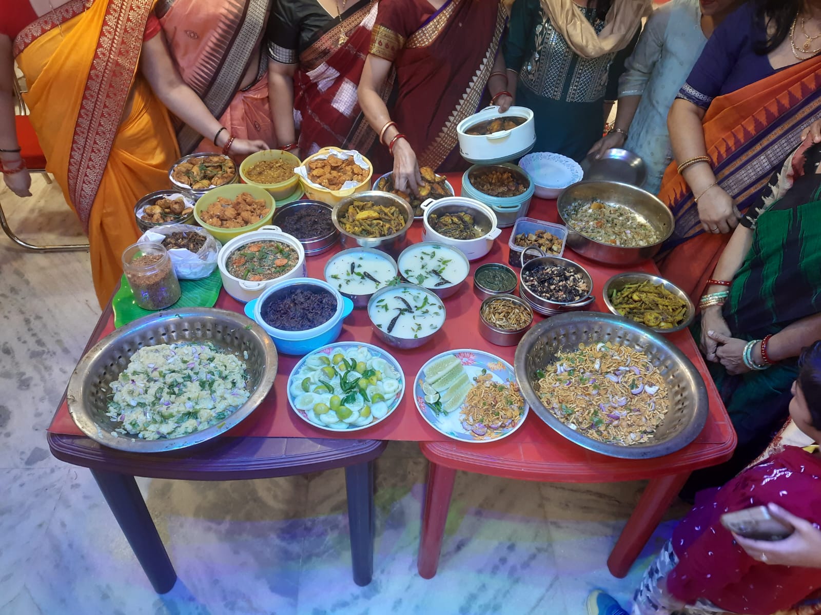 Celebration of Pakhala Paraba by Odia Samaj, Tripura