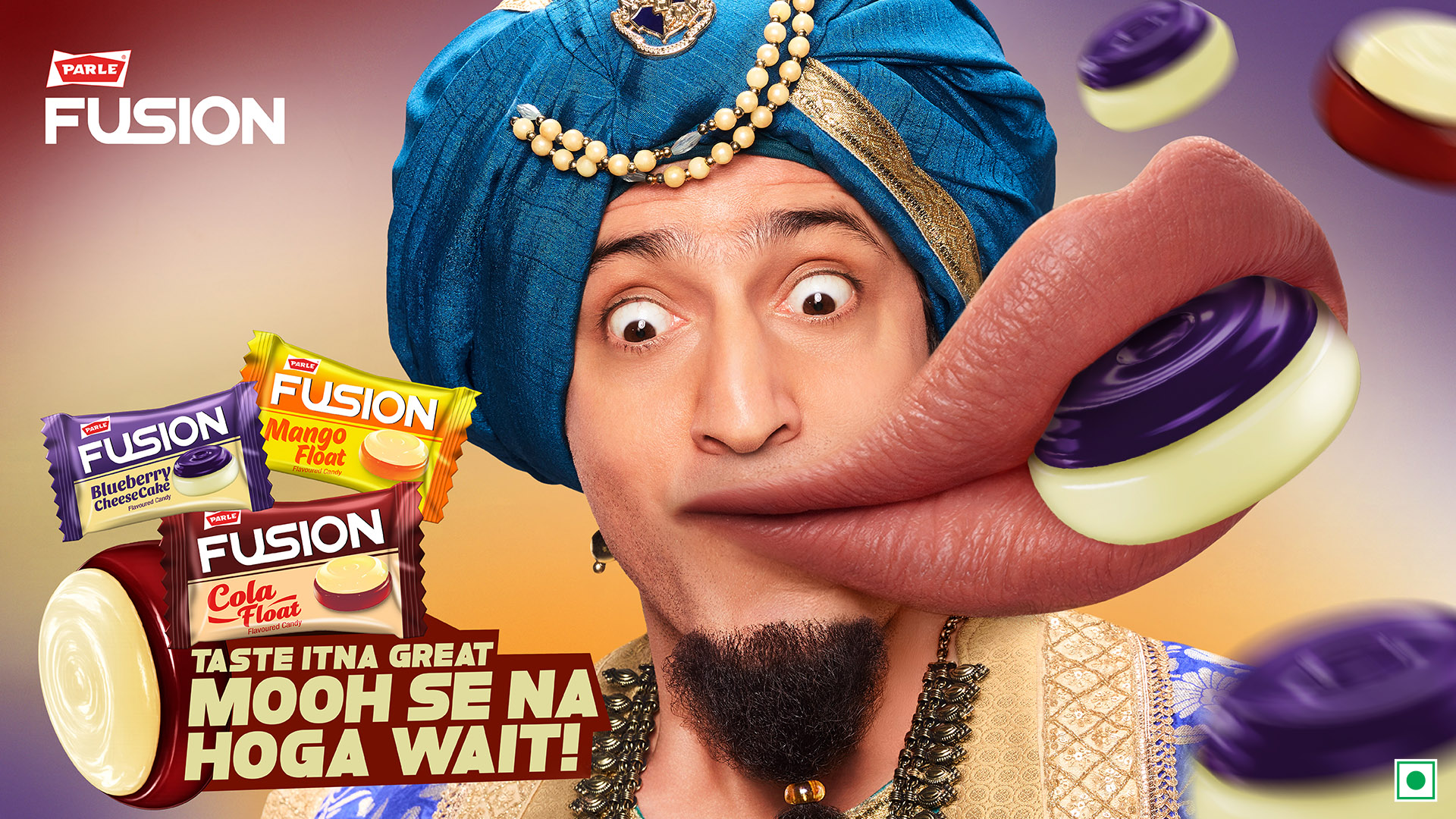 Parle Launches Fun Campaign for New Fusion Candy