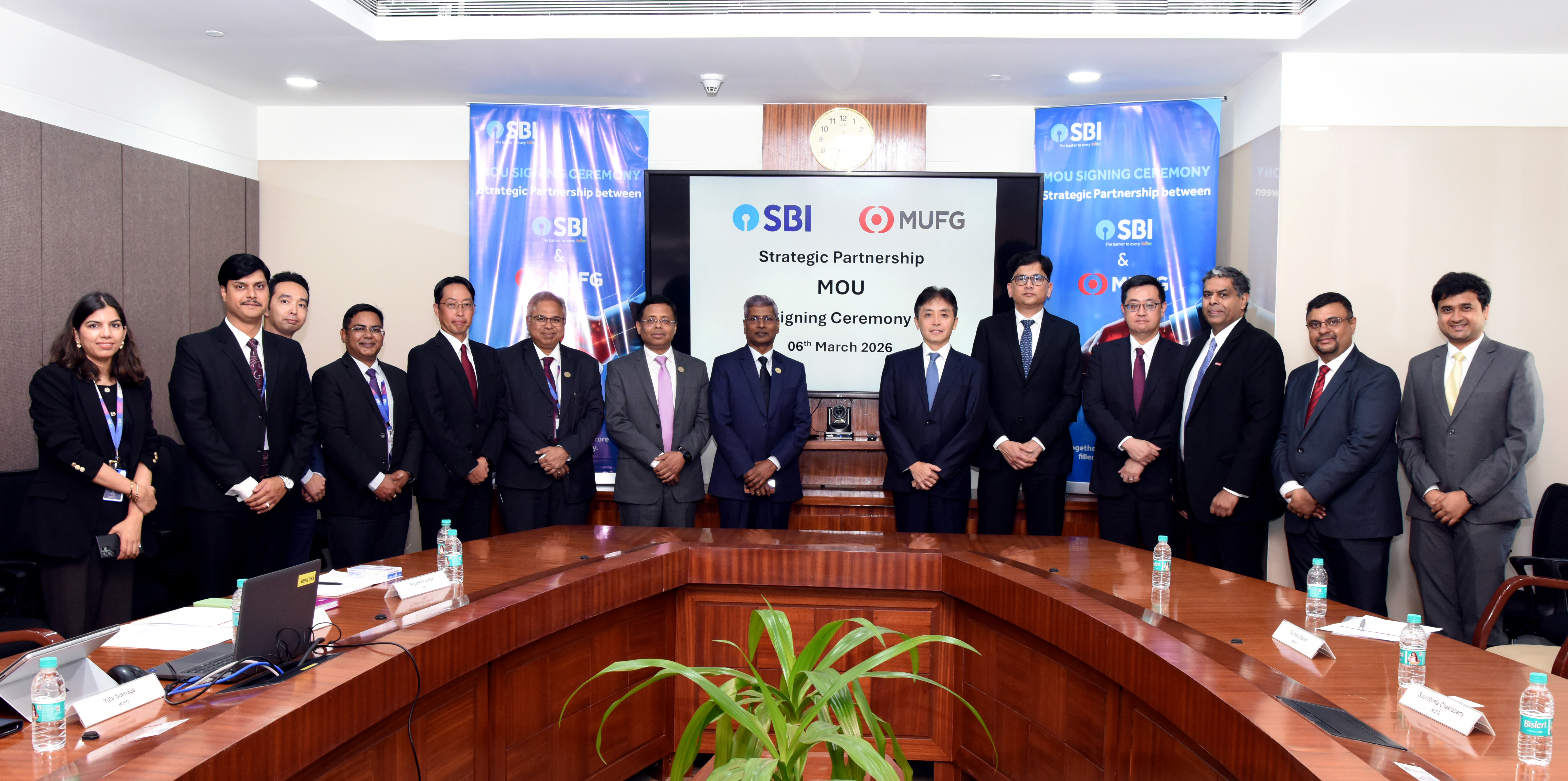 State Bank of India State Bank of India and MUFG Sign Strategic Partnership to Strengthen India&ndash;Japan Financial Collaboration