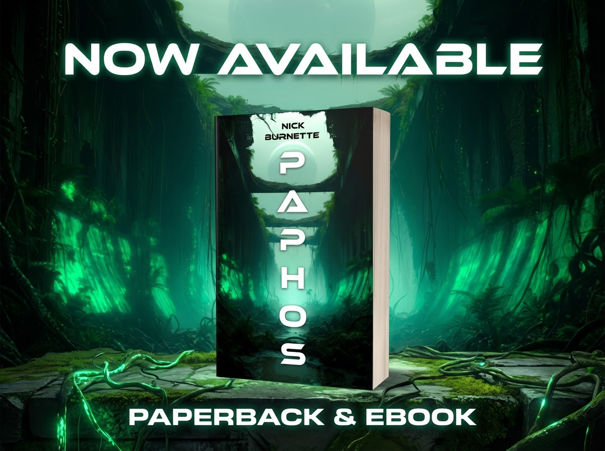 Paphos by Nick Burnette, now available from Histria Books