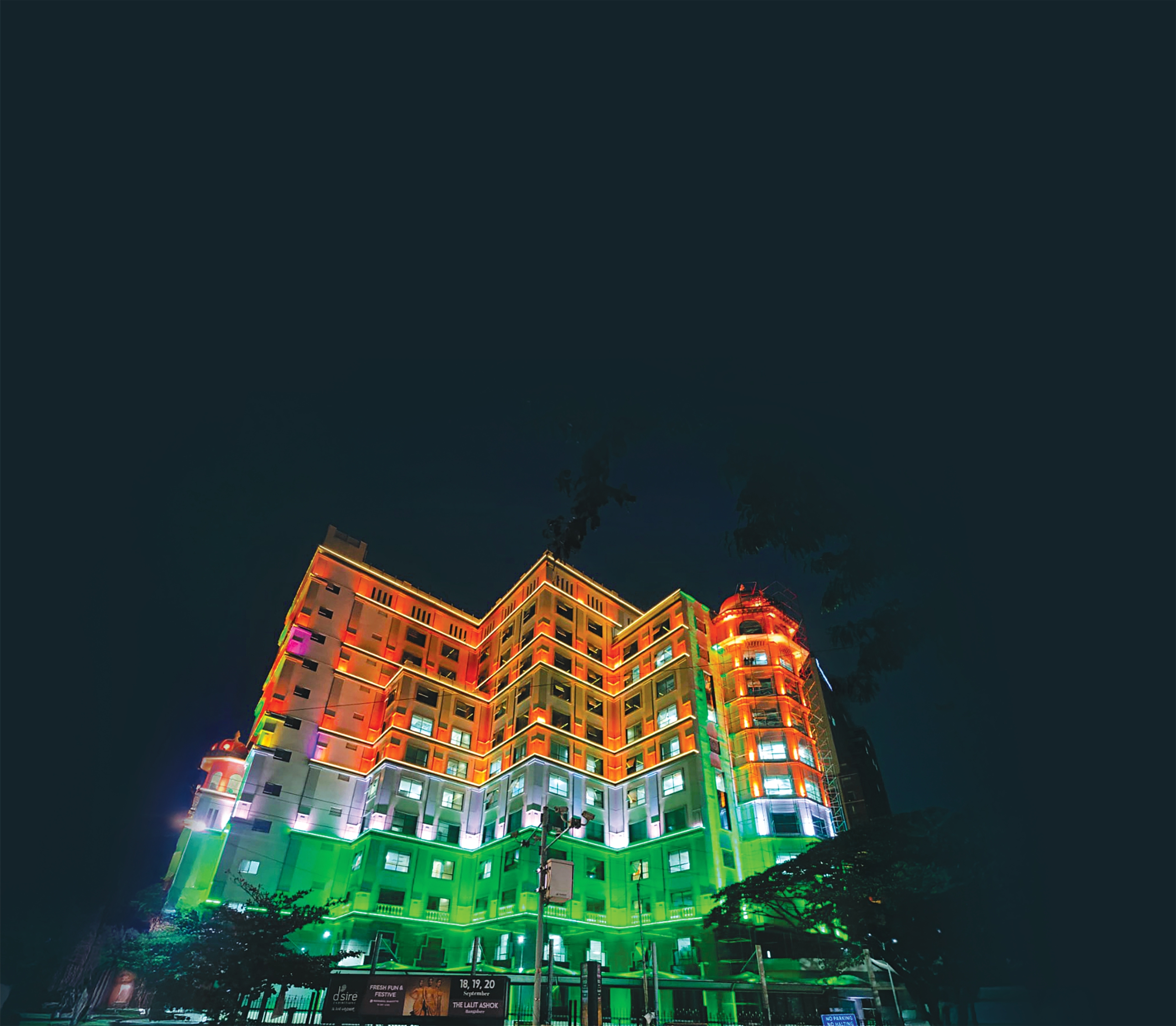 Surya Roshni Illuminates Indhana Bhawan with Advanced Fa&ccedil;ade Lighting