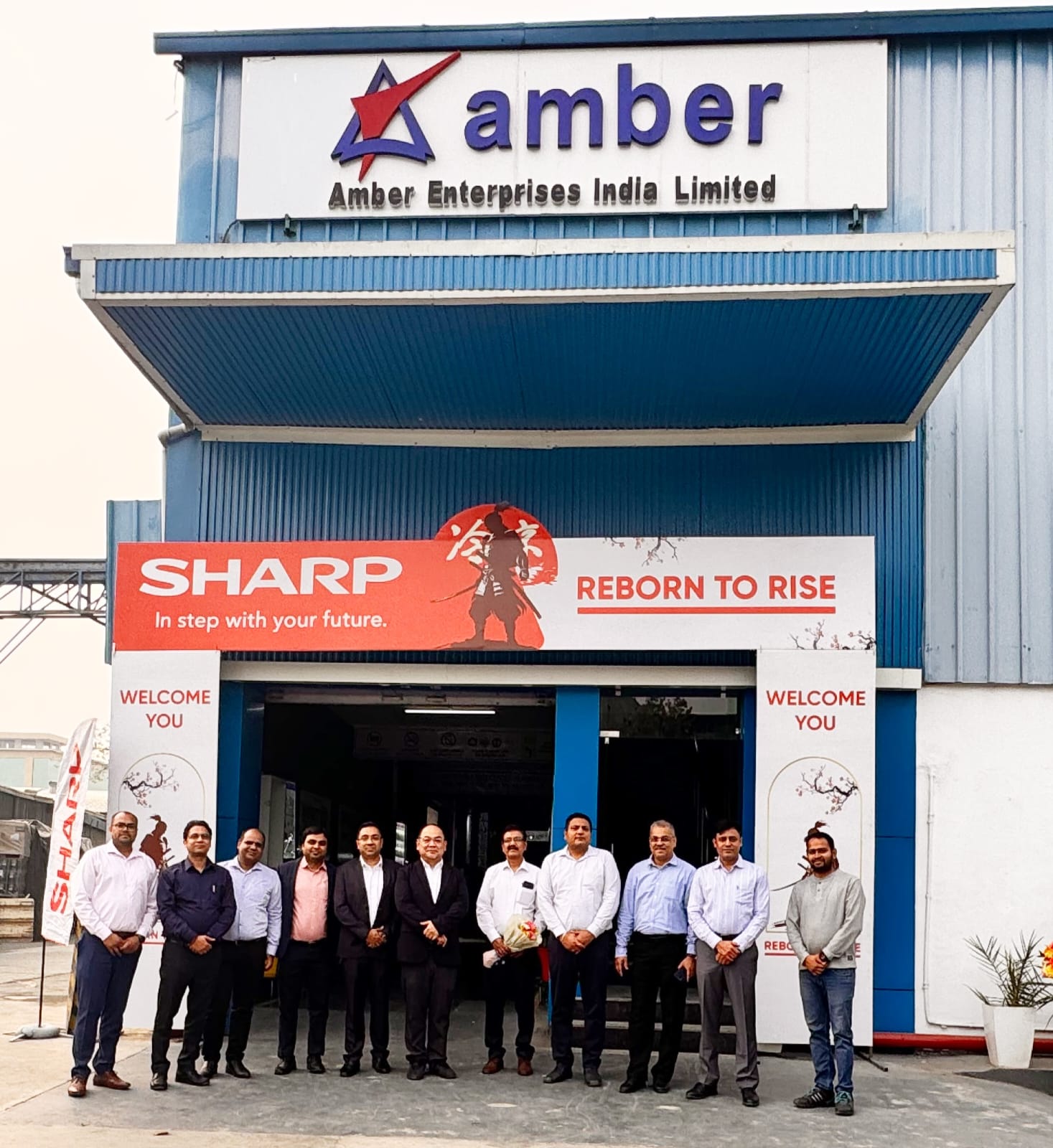 SHARP Announces Manufacturing Tie-up with Amber Enterprises India Ltd to Produce Air Conditioners in India