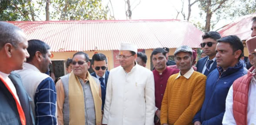 Pushkar Singh Dhami Visits Swami Vivekanand Charitable Hospital for Facility Inspection