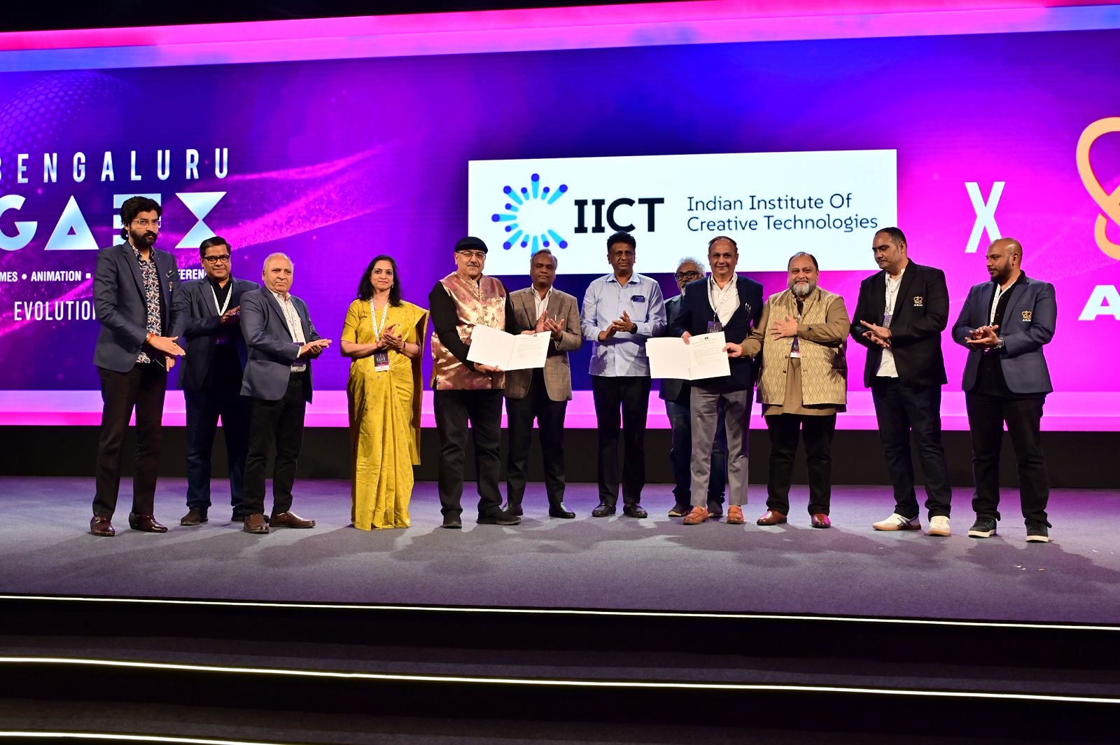 Indian Institute of Creative Technologies (IICT) Signs Landmark Multi-State MoU to Boost India&rsquo;s AVGC-XR Ecosystem  Mumbai, March 02, 2026: The Indian Institute of Creative Technologies (IICT), Mumbai, has formalized a historic nationwide collaboration by signing a multi-association Memorandum of Understanding (MoU) at GAFX 2026 in Bangalore. The initiative aims to accelerate India&rsquo;s Animation, Visual Effects, Gaming, Comics, and Extended Reality (AVGC-XR) ecosystem through collaboration with national and state-level associations.  Hosted by the Association of Bangalore Animation Industry (ABAI), the event witnessed the MoU signing in the presence of Shri Priyank Kharge, Hon&rsquo;ble Minister for Rural Development, Panchayat Raj, IT and Biotechnology, Government of Karnataka, and Dr. M. C. Sudhakar, Hon&rsquo;ble Minister for Higher Education, Government of Karnataka. The agreement brings together AVGC-XR associations from 10 states, including Kerala, Madhya Pradesh, Tamil Nadu, Punjab, Telangana, Karnataka, Andhra Pradesh, and Maharashtra.  The MoU outlines a collaborative framework focused on:  Education and skilling: Industry-aligned curricula and certification programs.  Incubation and start-up support: Mentoring emerging start-ups and fostering entrepreneurship.  Research and innovation: Advancing immersive and creative technology research.  Enhanced visibility: Co-hosting events and industry showcases to position India globally.  Dr. Vishwas Deoskar, CEO of IICT, emphasized, &ldquo;India&rsquo;s AVGC-XR sector has immense potential to become a global powerhouse. Through structured collaboration in education, research, and incubation, we are building a sustainable pipeline of talent and innovation.&rdquo;  The MoU signing was attended by leading industry and academic representatives, including Dr. Ashish Kulkarni (Founding Director, IICT), Biren Ghose (President, ABAI Karnataka), Siva Kumar Kasetty (Technical Director, ASIFA India), Ankur Bhasin (Secretary, MEAI India), and other state AVGC-XR association leaders, demonstrating a shared commitment to advancing collaboration, skill development, and innovation across India.  This multi-state partnership marks a significant milestone in aligning academia with industry needs, nurturing start-ups, and developing a future-ready workforce&mdash;further positioning India as a global hub for original IP creation and immersive digital experiences.