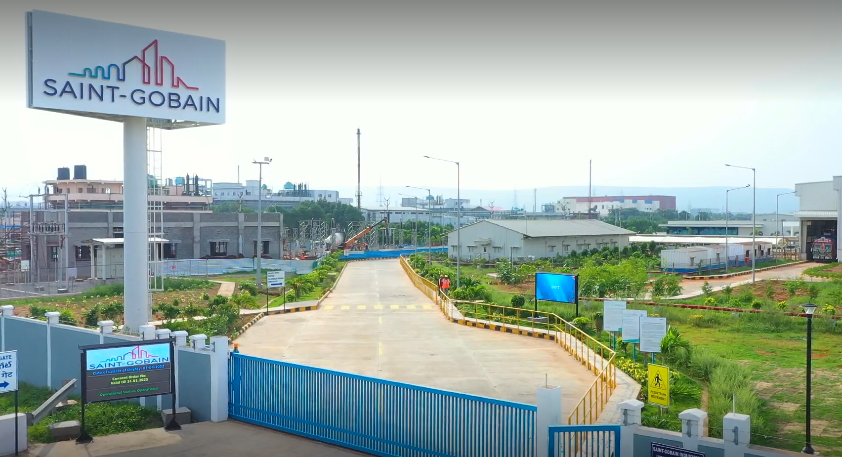 Saint-Gobain India Gyproc Commissions India&rsquo;s First Near-Net Zero Gypsum Ceiling Tiles Plant in Visakhapatnam
