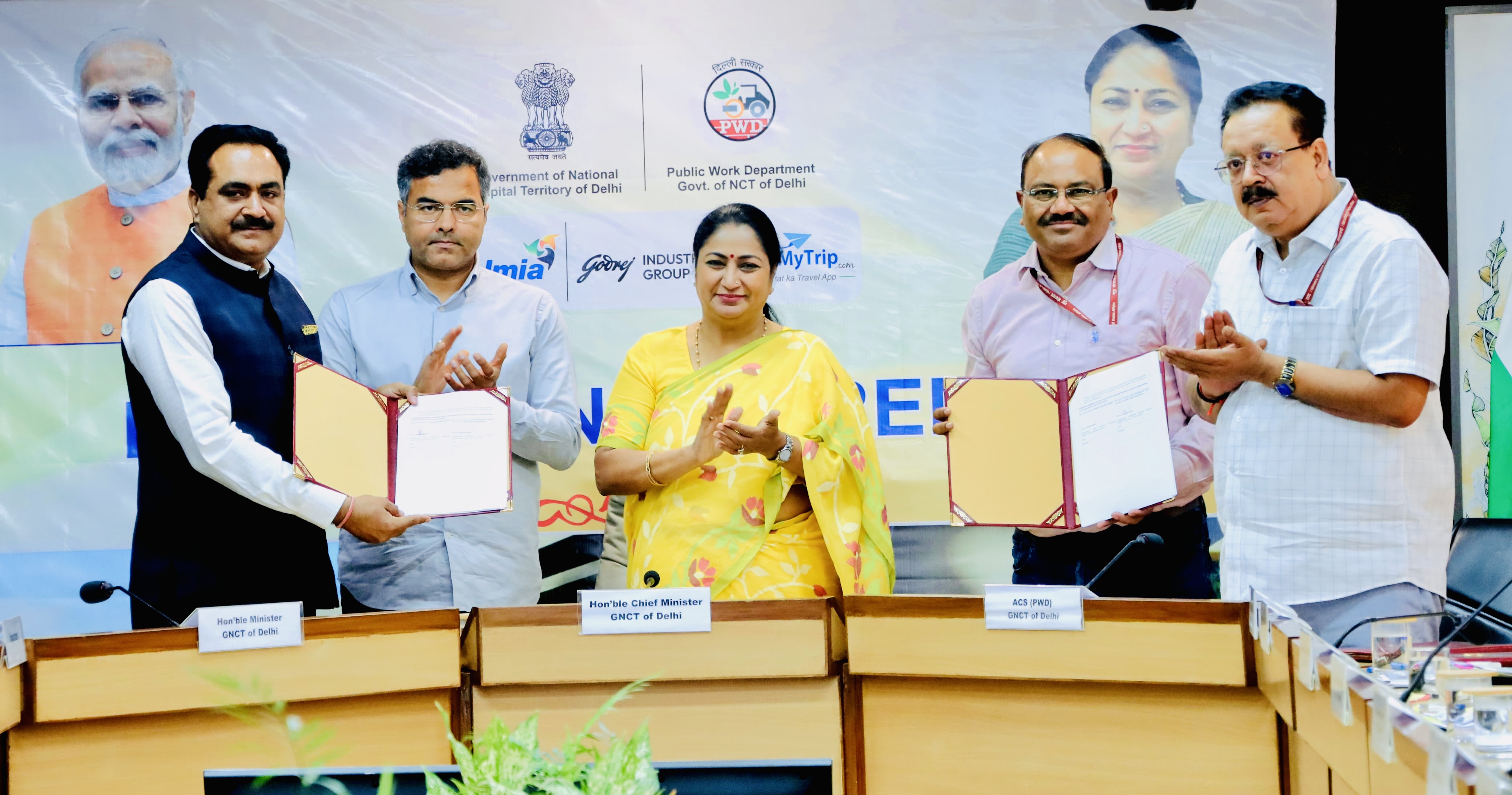 Godrej Industries Group Partners with PWD, Delhi Government for Restoration and Beautification of Netaji Subhash Place Flyover