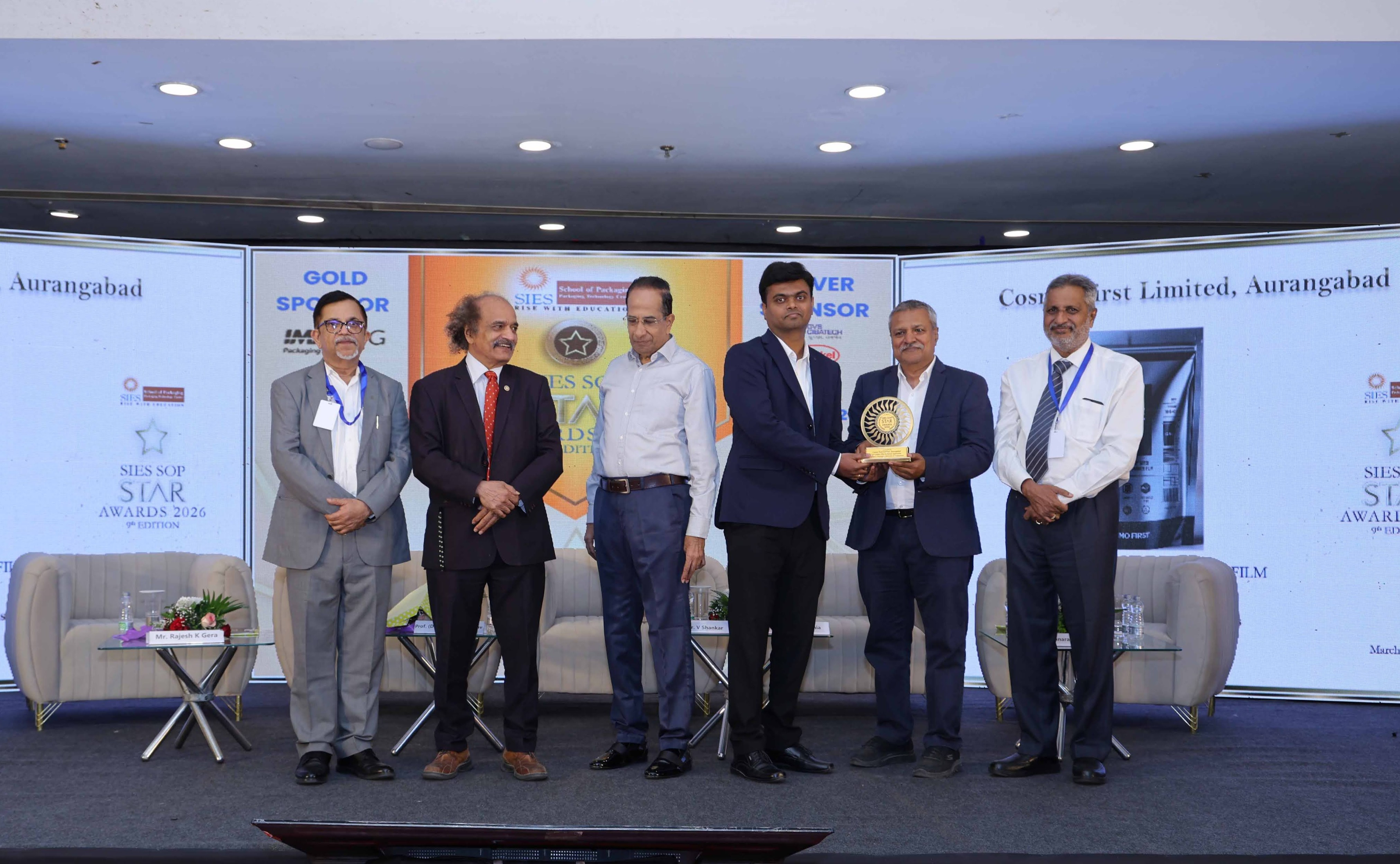 Cosmo Films Wins Three Prestigious SIES SOP Star Awards 2026 for Innovative Packaging Solutions