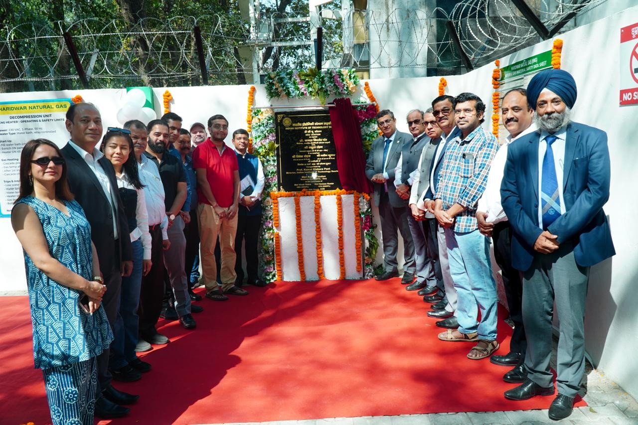 Inauguration of Phase I of PNG Facility at IIT Roorkee