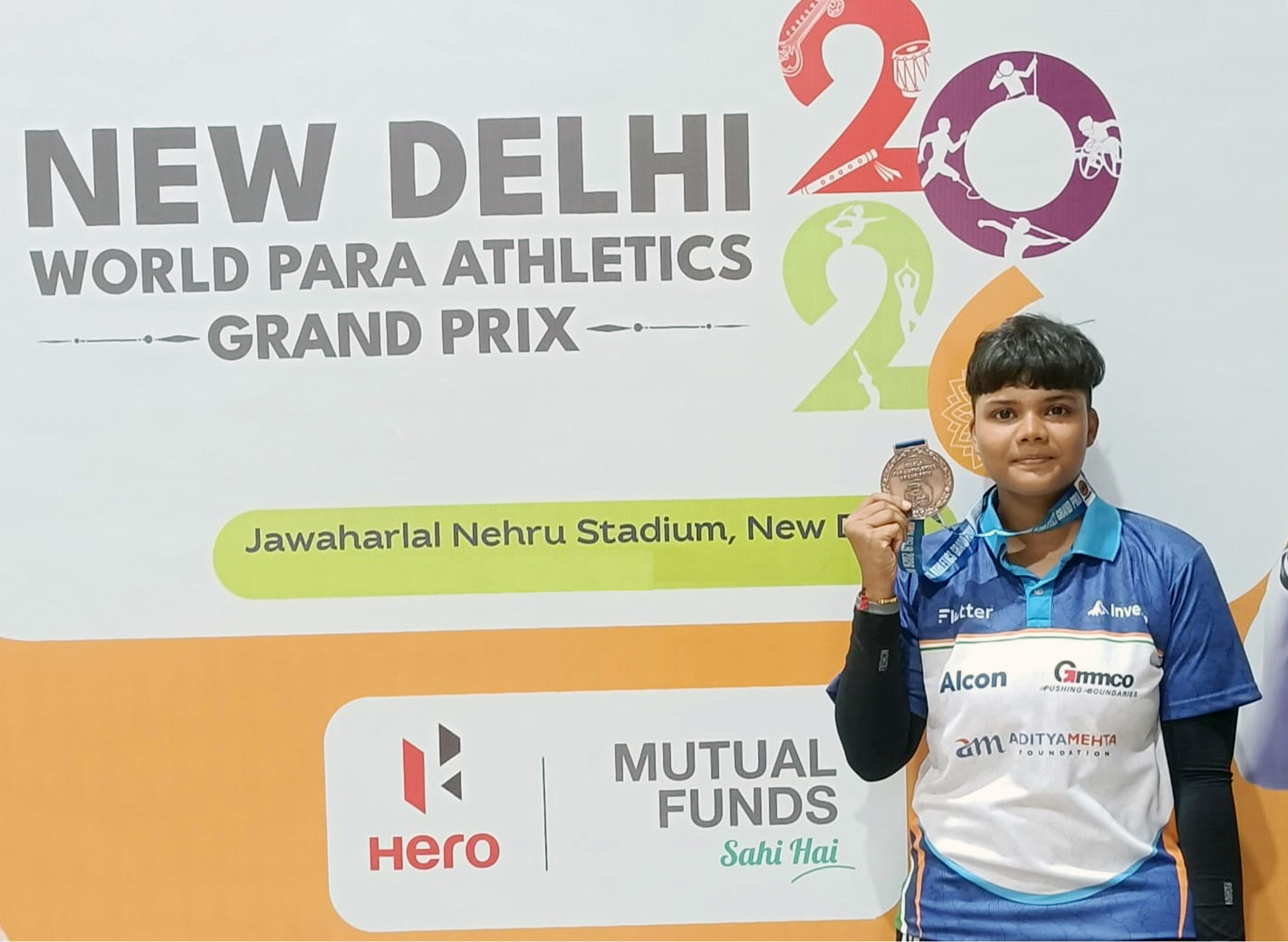 Our Athlete at Aditya Mehta Foundation, Jyoti Wins Bronze in Discus Throw at New Delhi World Para Athletics Grand Prix 2026