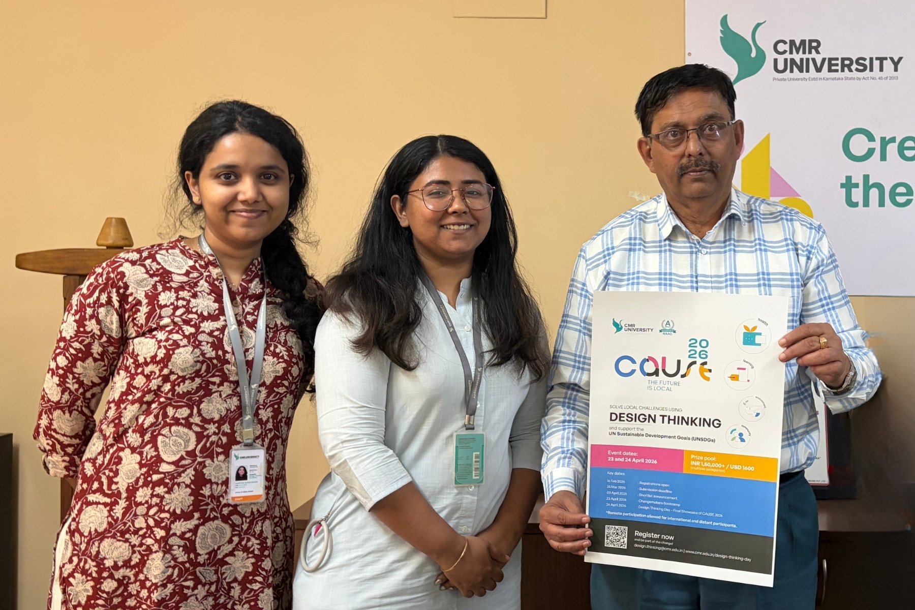 CMR University Announces CAUSE 2026 A Global Design Thinking Competition for Students