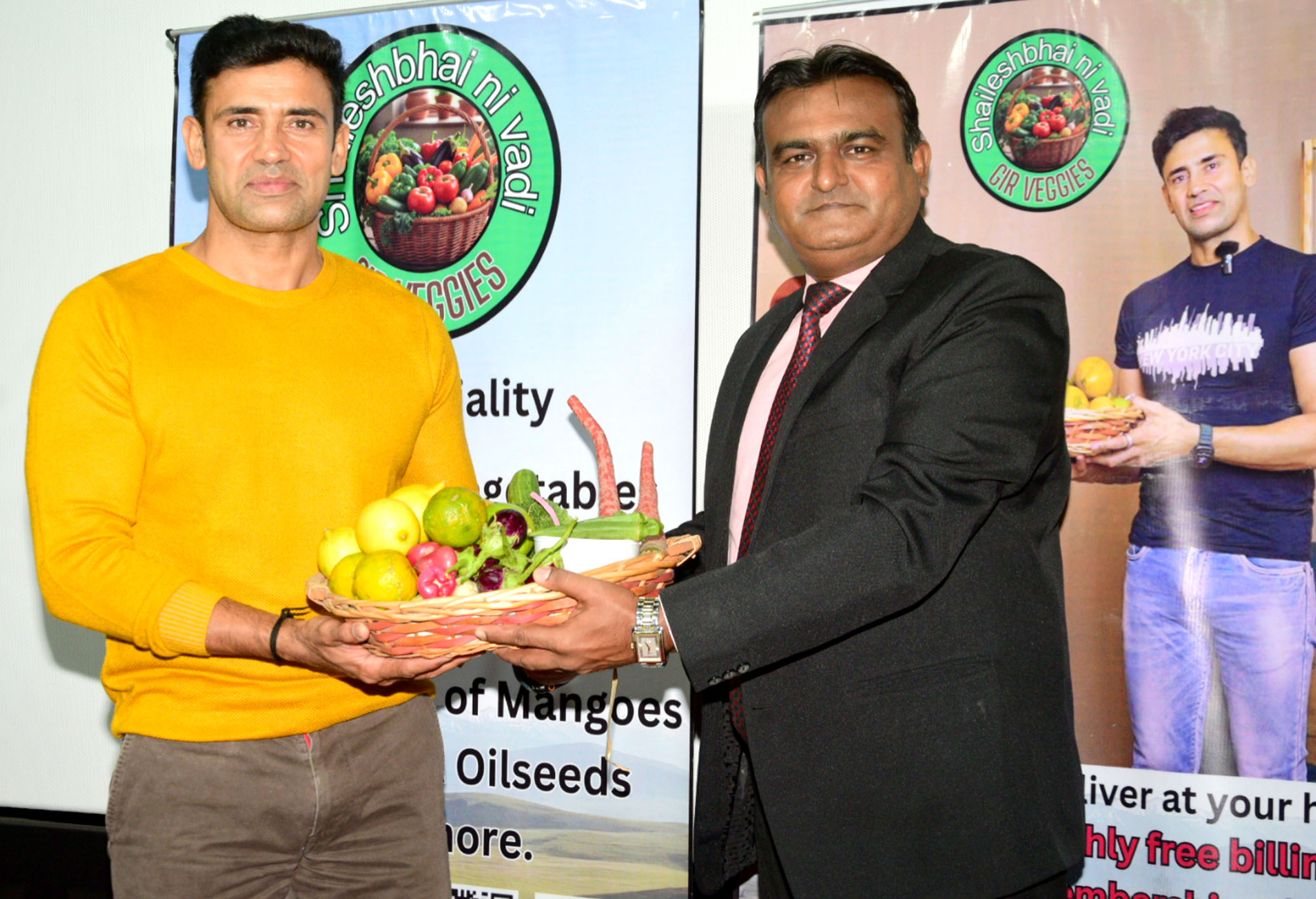 Indian MMA Fighter Sangram Singh Launches &lsquo;Gir Veggies&rsquo; Organic Initiative in Mumbai
