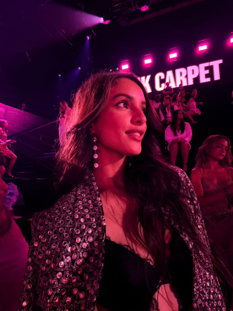 Triptii Dimri stuns at Victoria's Secret Fashion Show 2026 Pink Carpet in a Lingerie-Inspired Sheer Ensemble