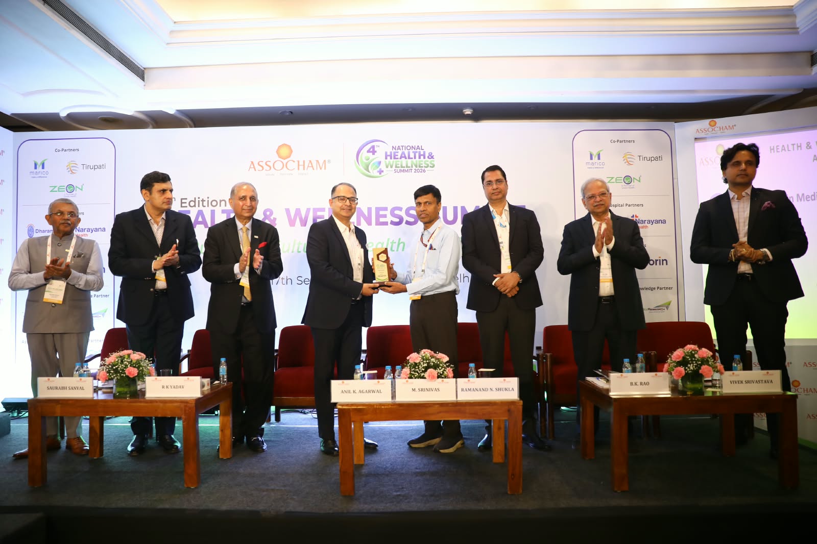 Aster Medcity Receives ASSOCHAM Excellence in Medical Value Travel & Wellness Tourism Award