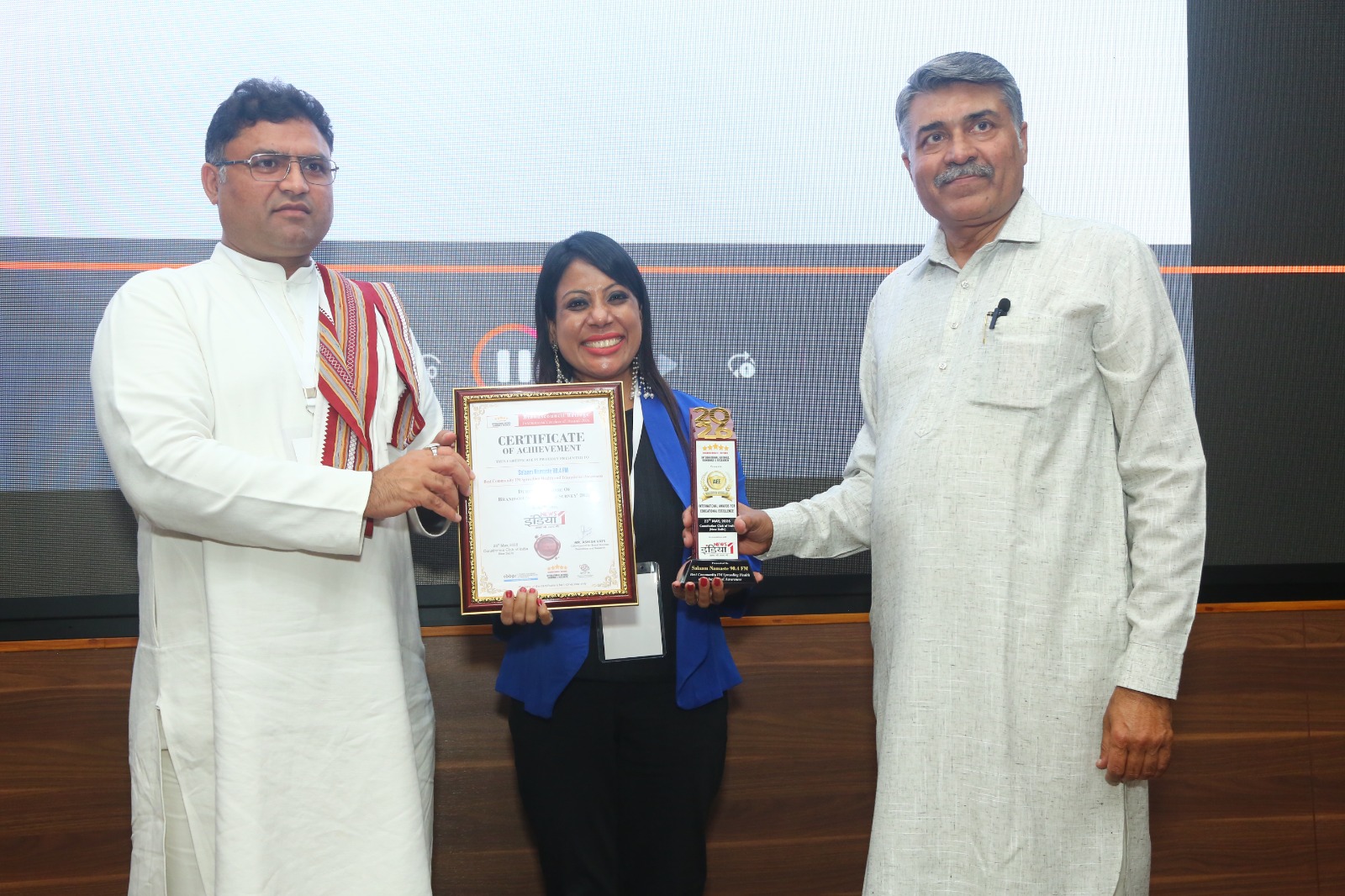 Salaam Namaste Honored with Best Community Radio Award
